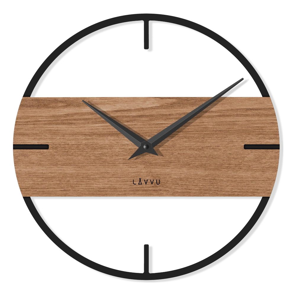 Clockvilla Hettich-Uhren Wanduhr Moderne Wanduhr skandinavisches Design 35 cm | Wanduhren