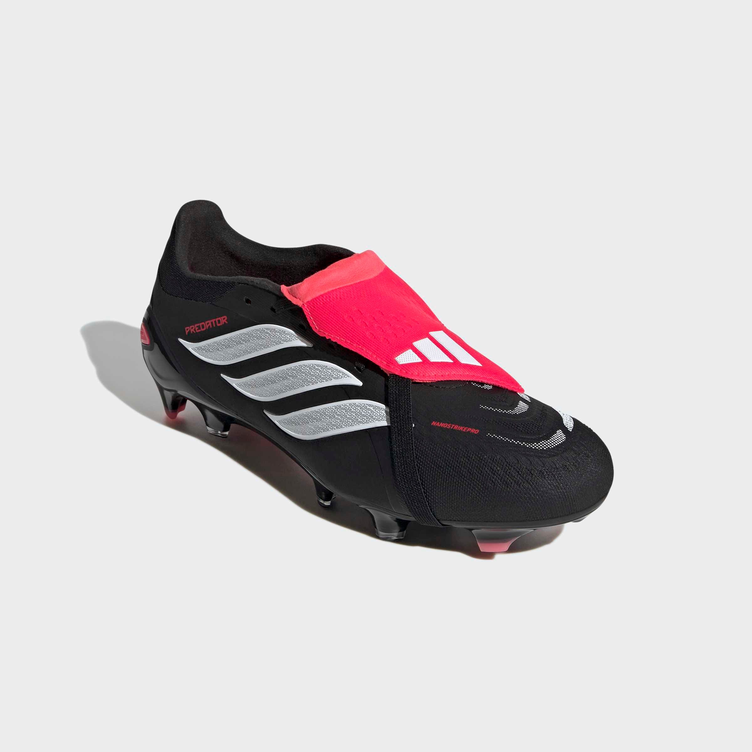 adidas Performance PREDATOR PRO, FESTE BÖDEN, UMSCHLAGBARE ZUNGE Fußballschuh Außensohle für feste Böden