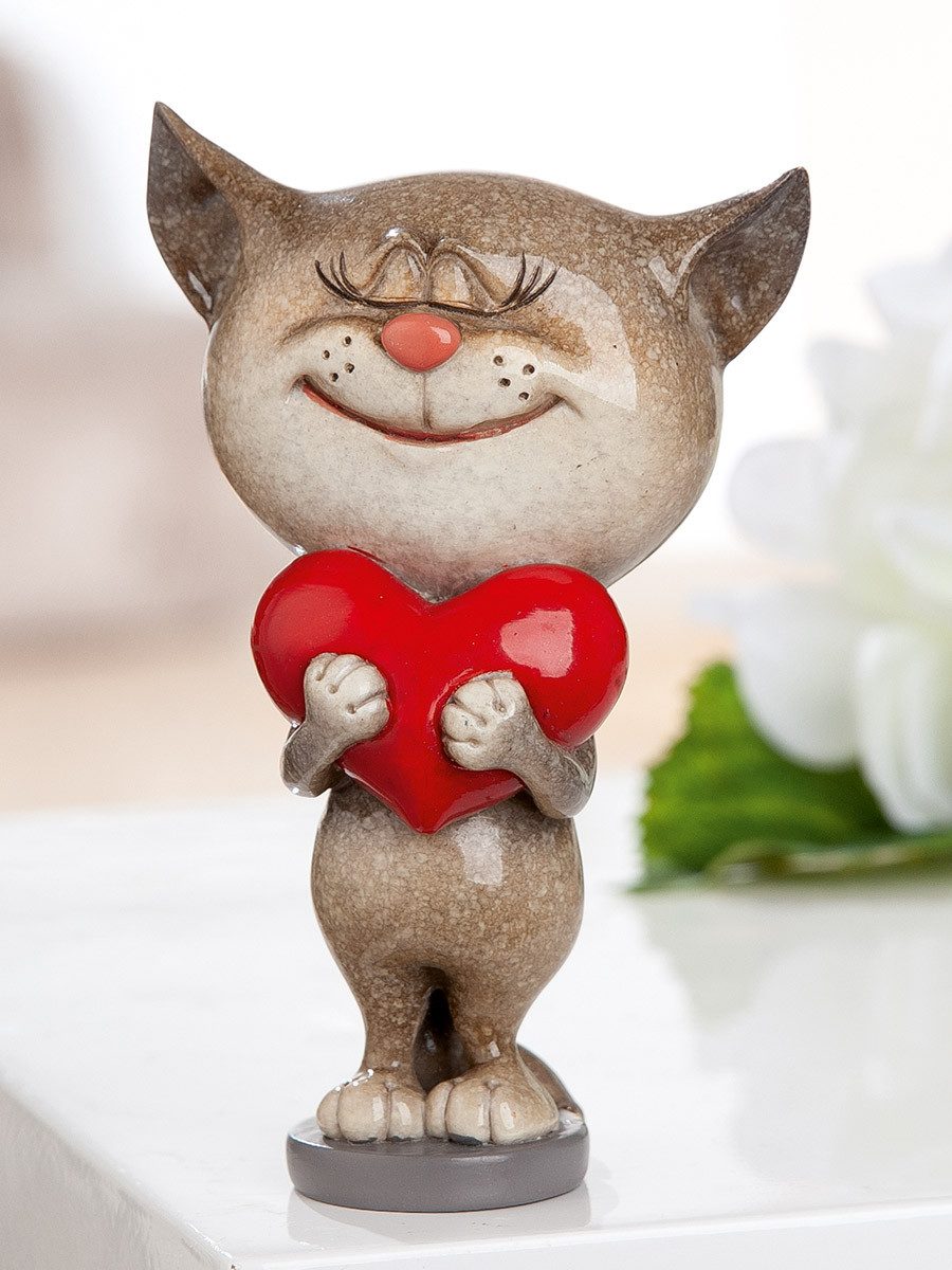GILDE Comicfigur Dekofigur CatCollection Katzenfiguren Berufe günstig online kaufen