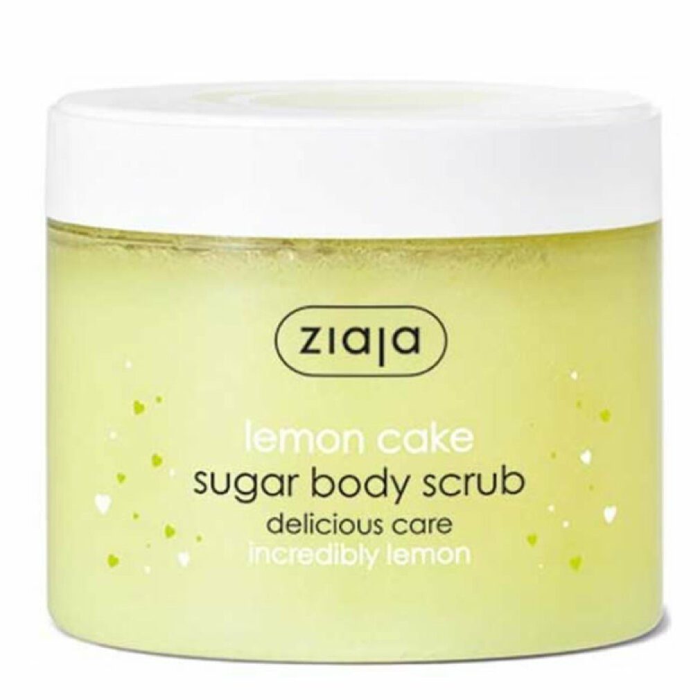 Ziaja Körperpeeling Lemon Cake Zucker-Körperpeeling, 300 ml