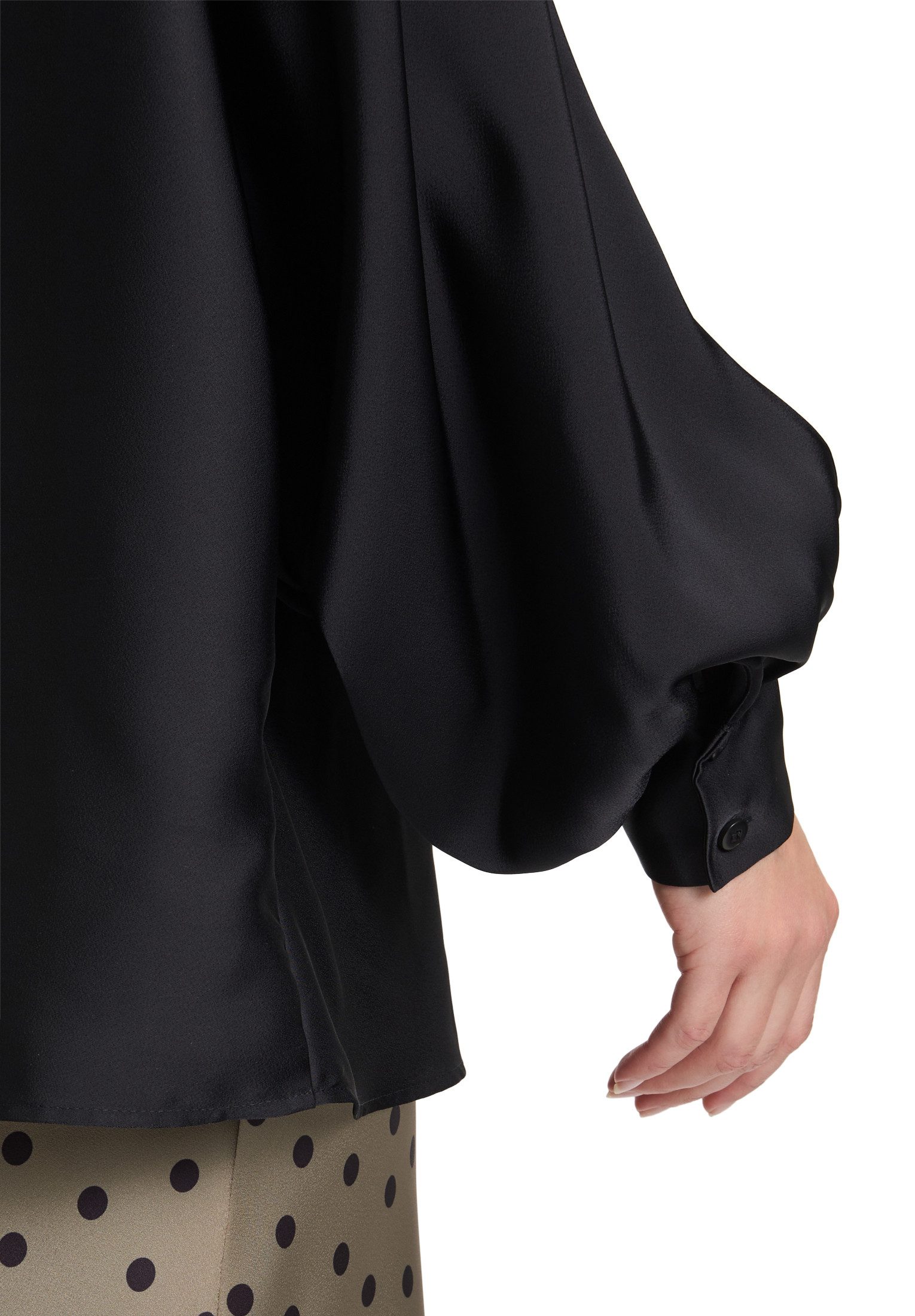 Vera Mont Satinbluse Damen mit Kragen