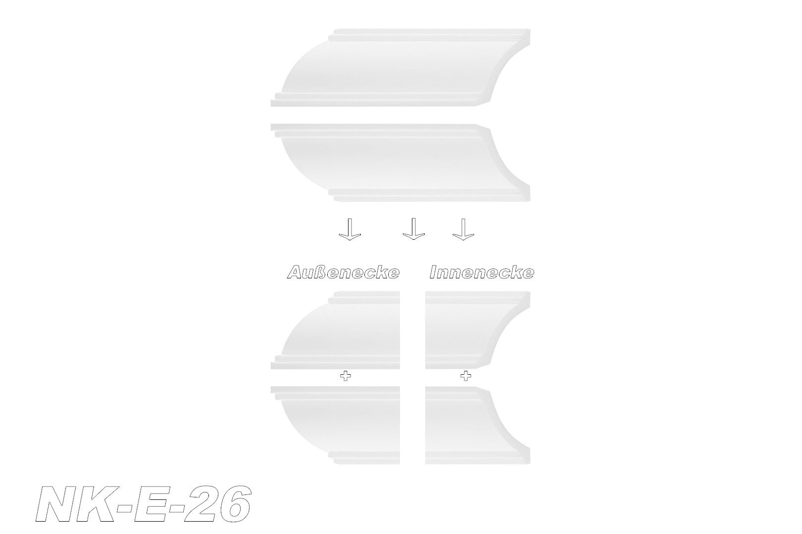 marbet design Stuckleiste E-26, Innen- & günstig online kaufen
