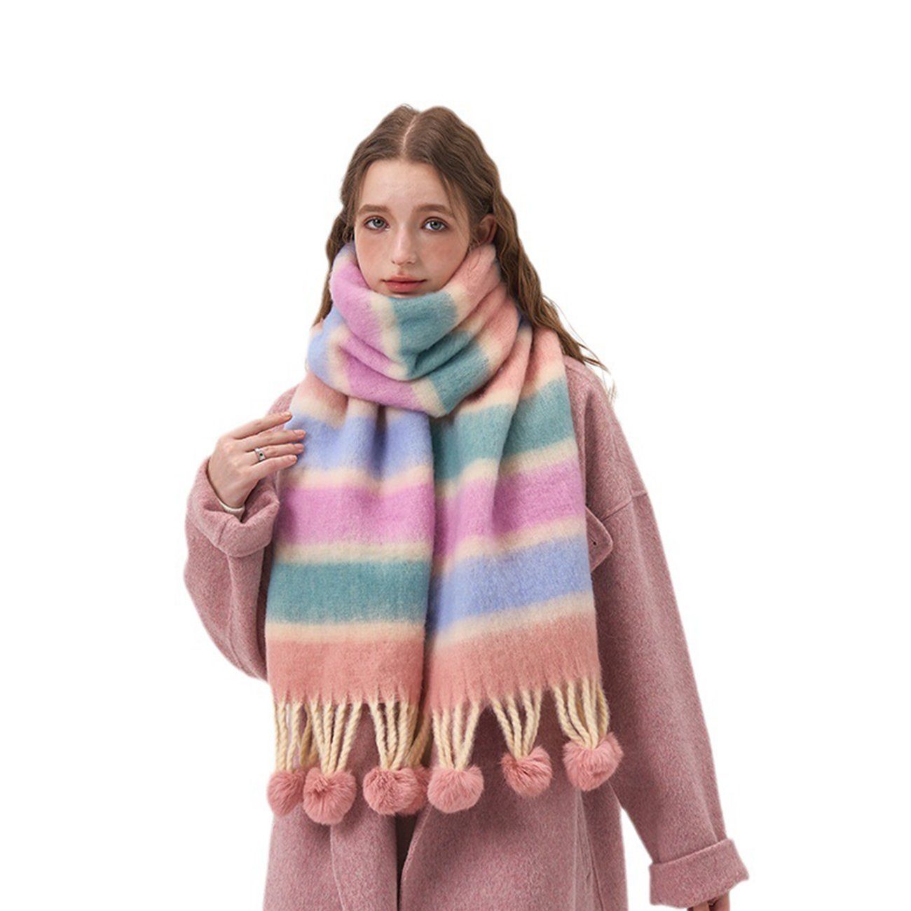 Winter Schal im Stil Damen 1 und für EBUY Warmer Modeschal Herbst