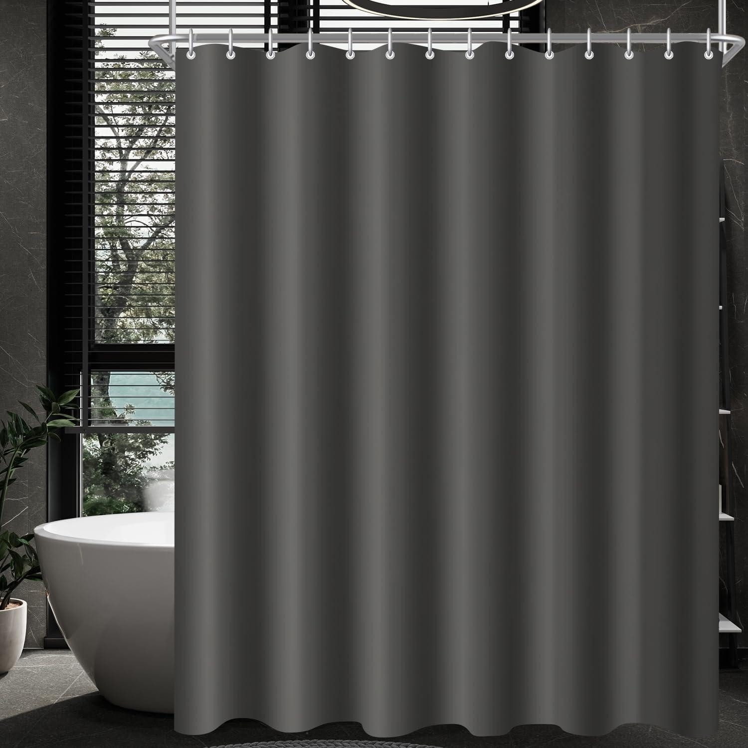 Lerores Duschvorhang Duschvorhang Dunkelgrau 300x200cm Antischimmel günstig online kaufen