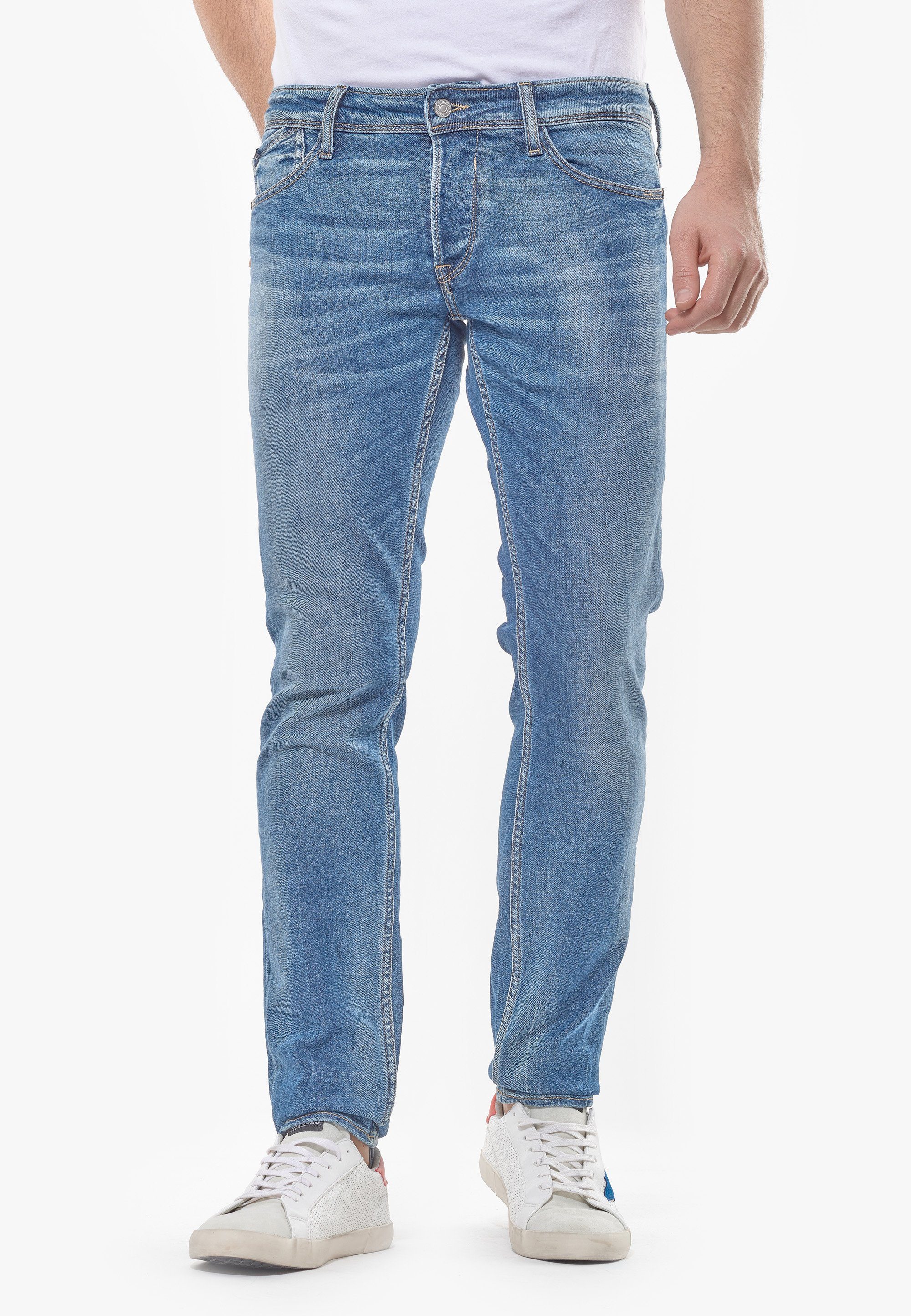 Le Temps Des Cerises Bequeme Jeans im lässigen Washed-Look