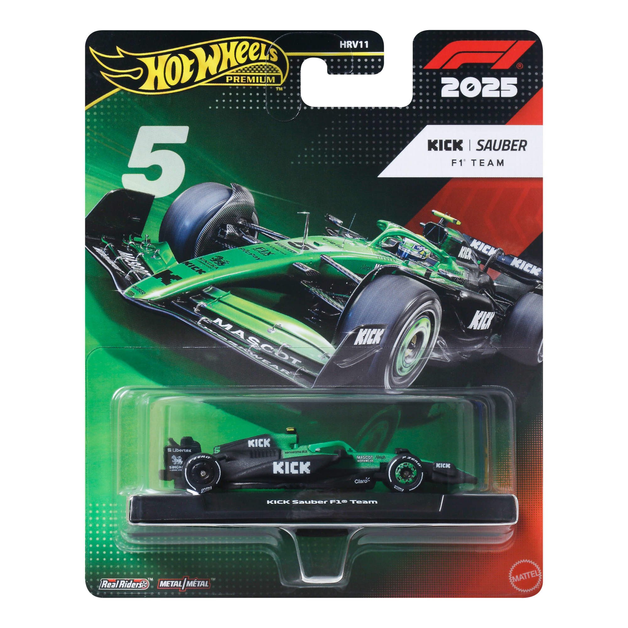 Hot Wheels Spielzeug-Auto Hot Wheels Premium F1 - Team Sauber Driver 2