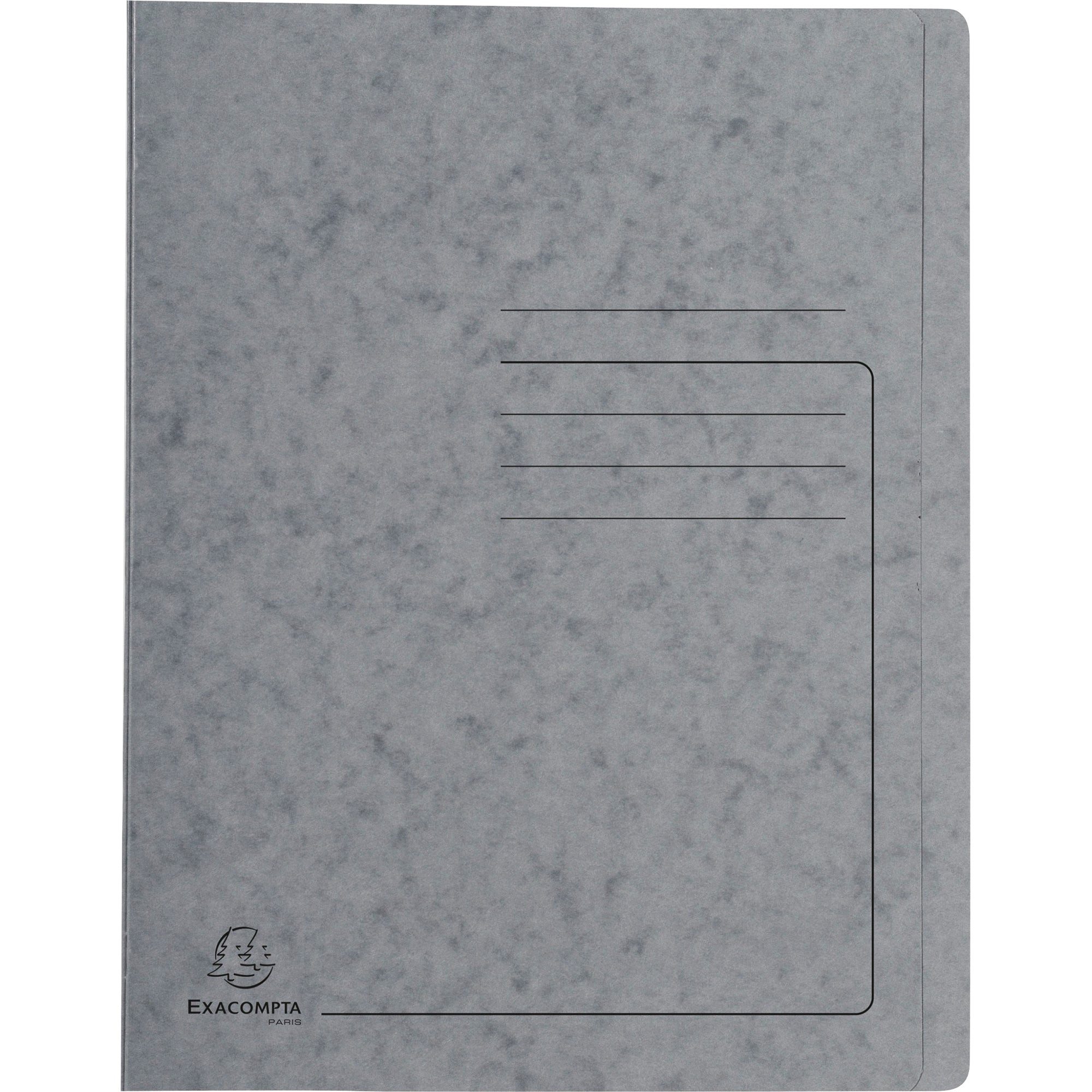 ExaClair Aktenordner Exacompta Premium Schnellhefter DIN A4 - Robuster Karton-Ordner in ele