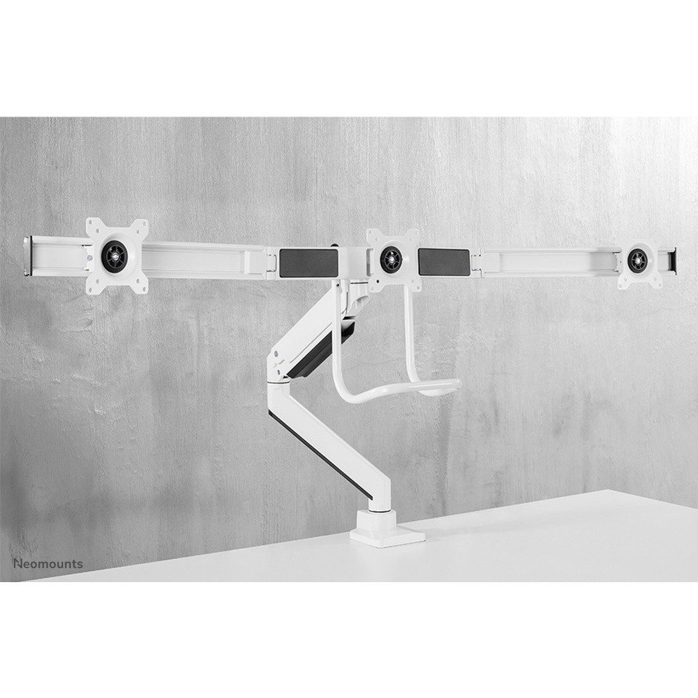 Neomounts by Newstar Monitor-Halterung Neomounts Monitor-Tischhalterung NM-D775DX3WHITE 3 Display(s) 43,2 cm