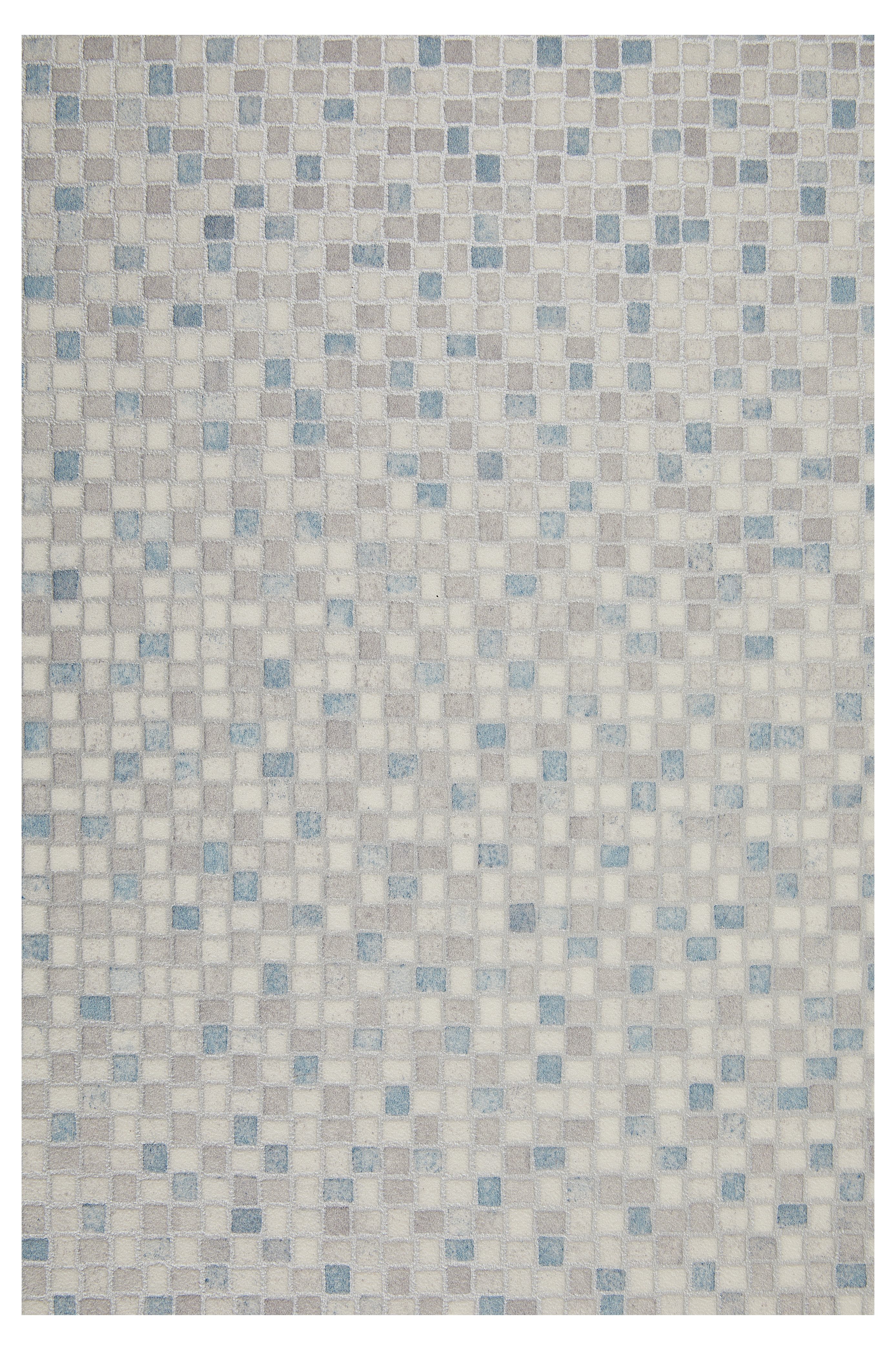 misento Vinylboden Arctic in Mosaik Fliesenoptik, für Feuchtraum- und Privatbereiche, PVC Bodenbelag Meterware 200/400 cm Breite, 2,8 mm Stärke