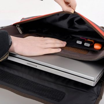 F2 Laptoprucksack Computer Case, Doppeltes Innenfach mit Polsterung