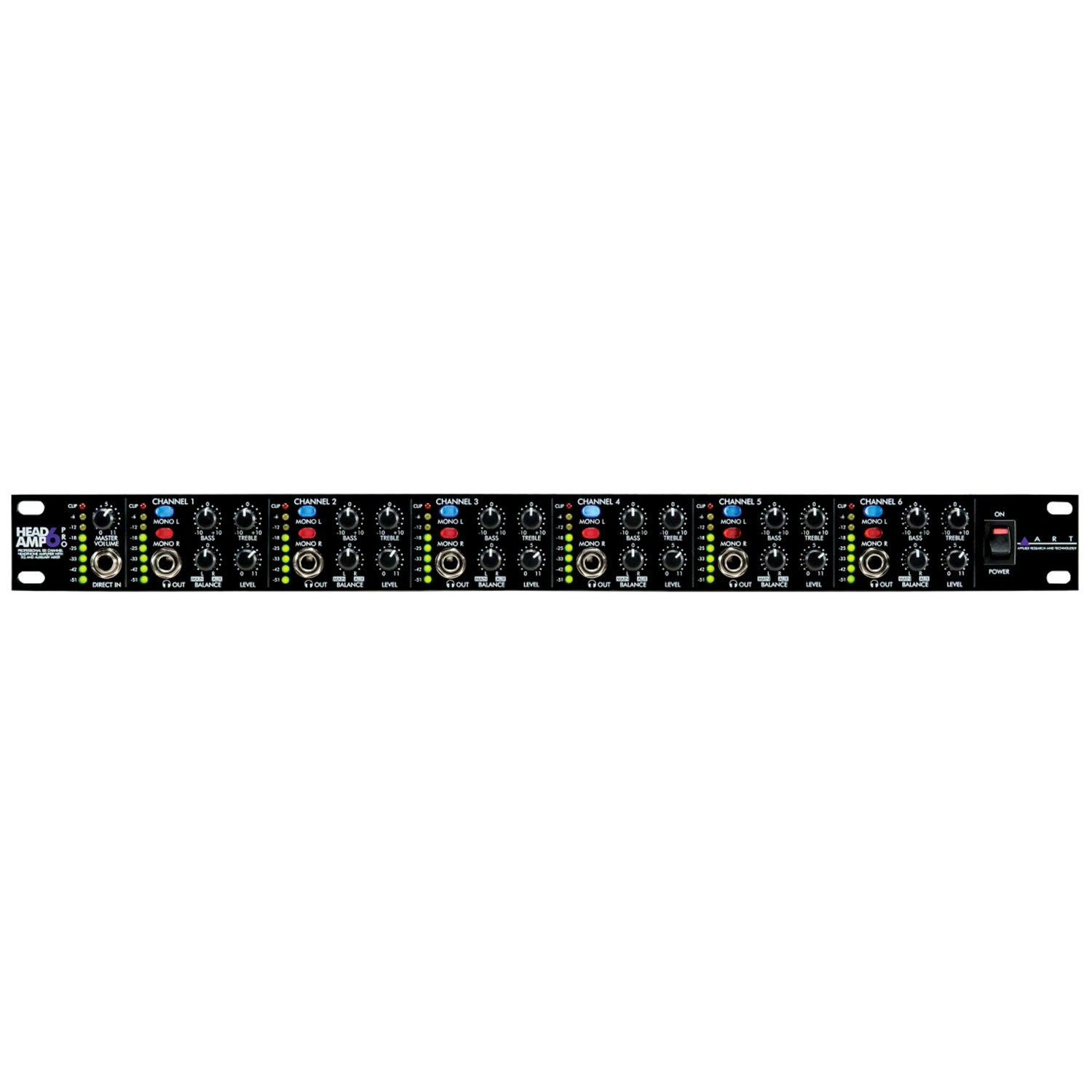 Art Audio Art Kopfhörer-Verstärker Headamp 6 Pro 6-Kanäle Digitales Aufnahmegerät (Kopfhörer-Verstärker)