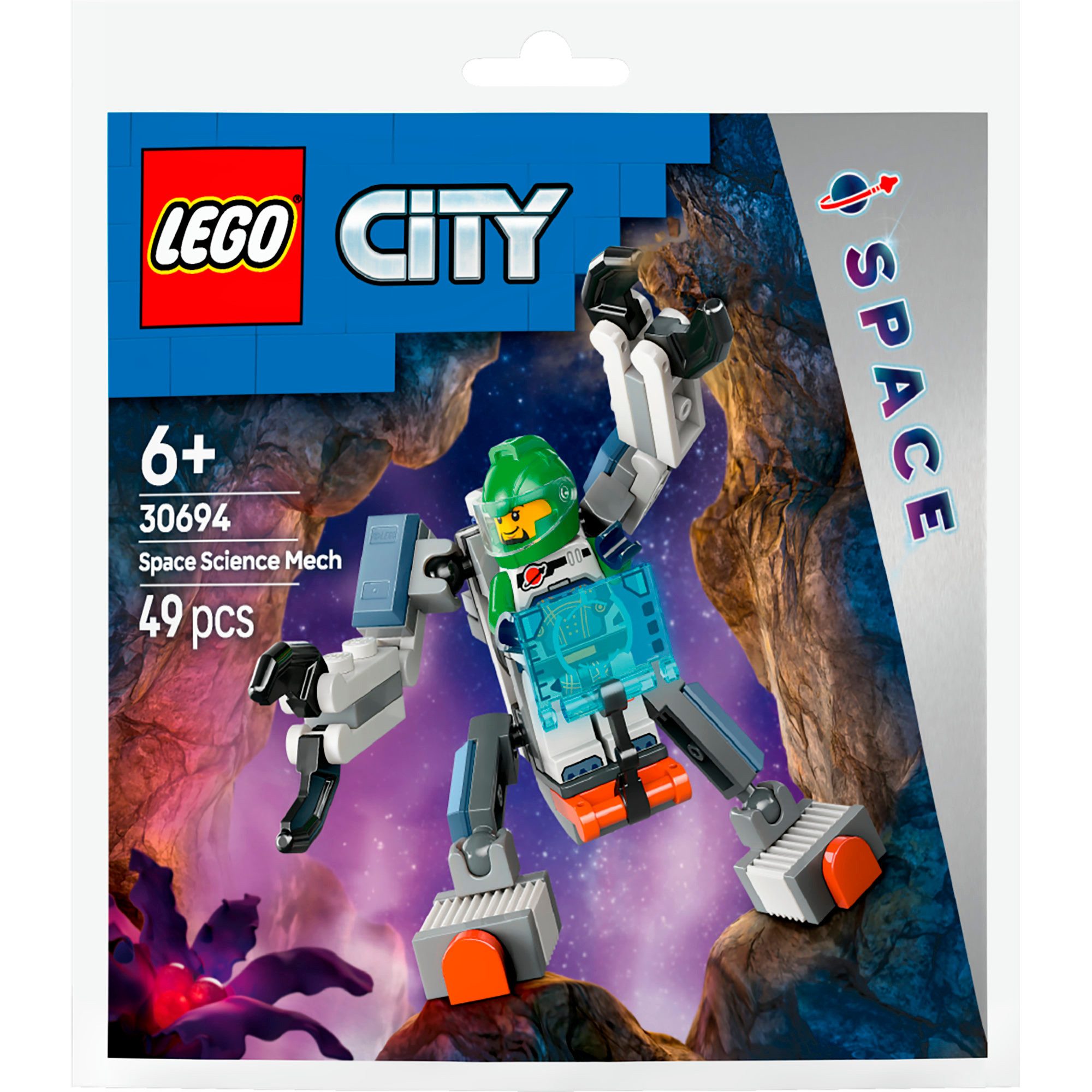 LEGO® LEGO City Weltraumforscher-Mech, Spielbausteine