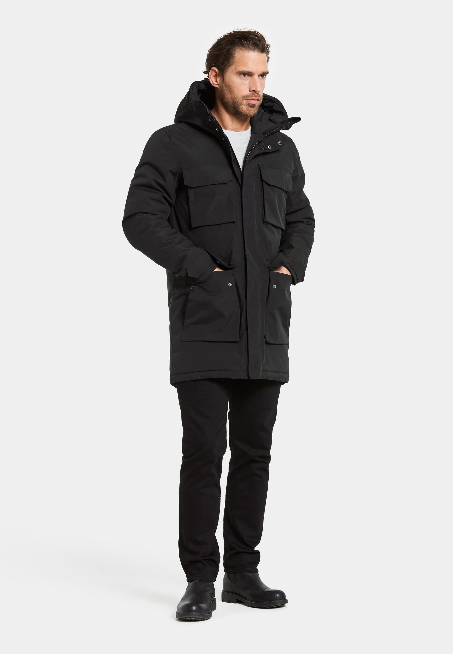 Didriksons Winterjacke Herren Winterparka Wintermantel Wasserdicht AIDEN günstig online kaufen