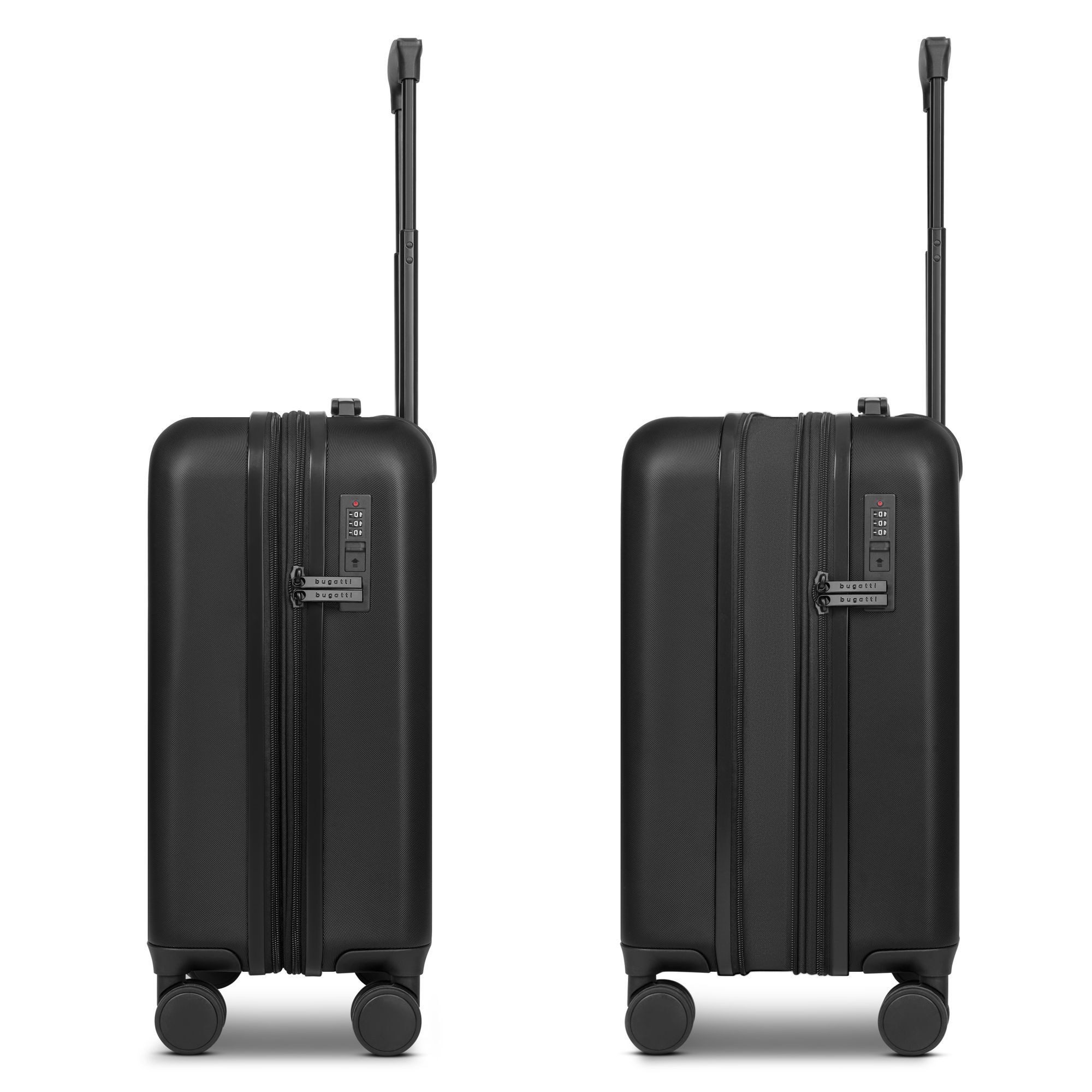 bugatti Handgepäck-Trolley Valencia 2.0, 4 Rollen, ABS