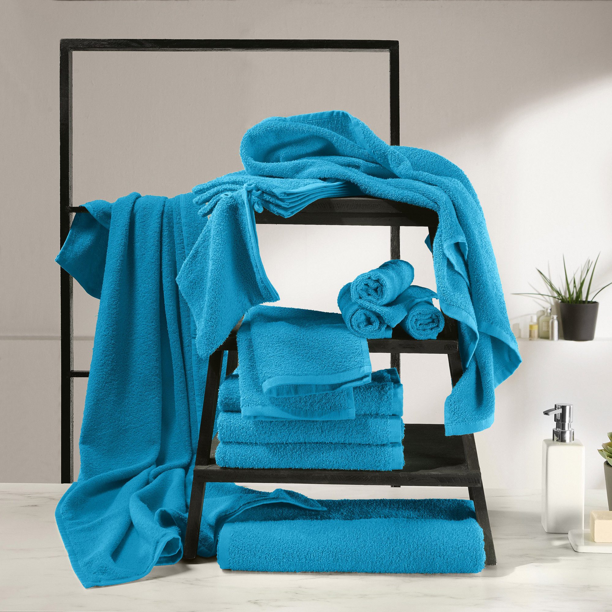 REDBEST Duschtuch Duschtuch "Oceanside", Frottier/Leichtfrottier, Leichtfrottier Uni
