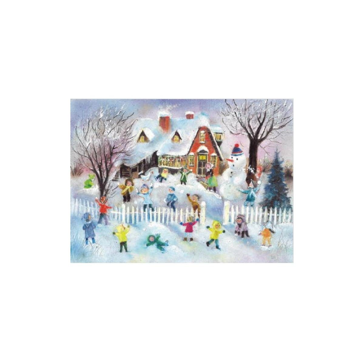 Schneeballschlacht Sellmer Adventskalender Adventskalender - Richard Verlag 794 -