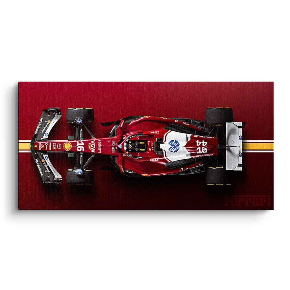 DOTCOMCANVAS® Leinwandbild F1 Ferrari, Leinwandbild F1 günstig online kaufen