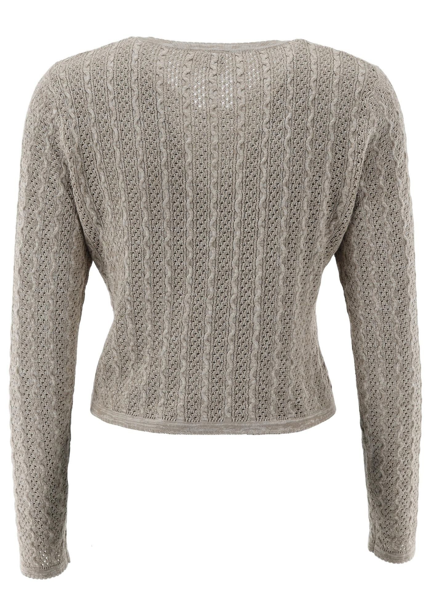 OS Trachten Strickjacke Borida Tailliert