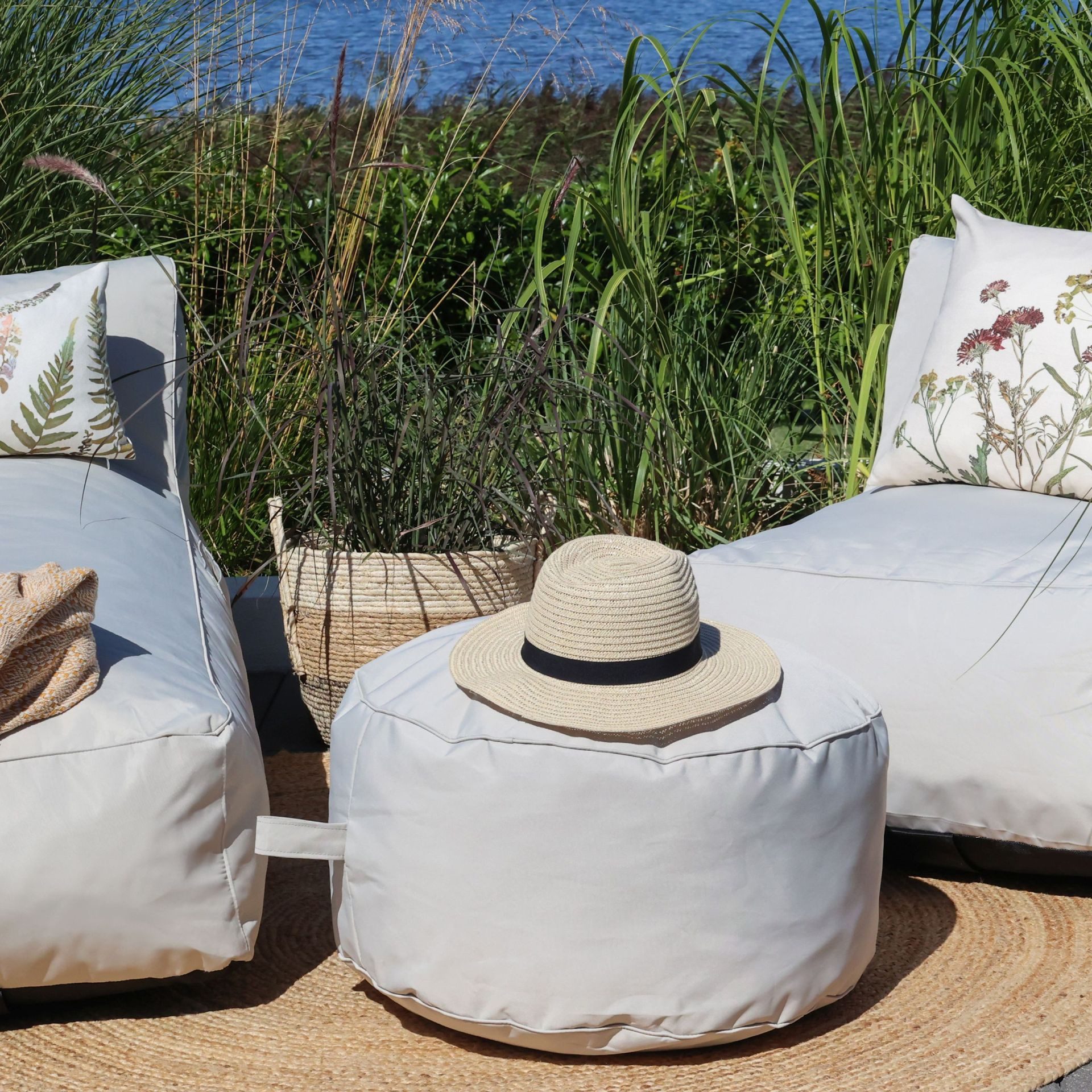 Chic Antique Gartenlounge-Sessel Garten Lounger Tagesbetten günstig online kaufen