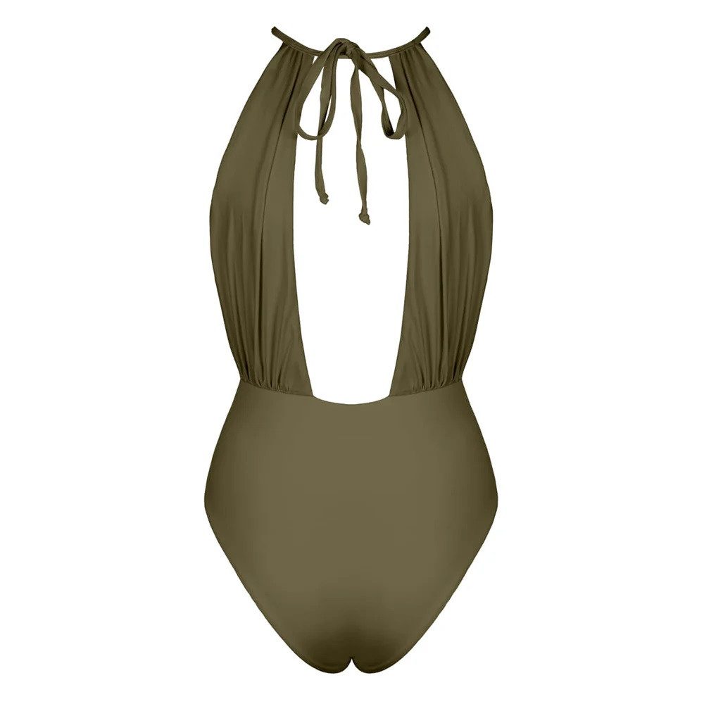 SEA ME SWIM Badeanzug BARBADOS Studio Edition Swimsuit - alcaparra