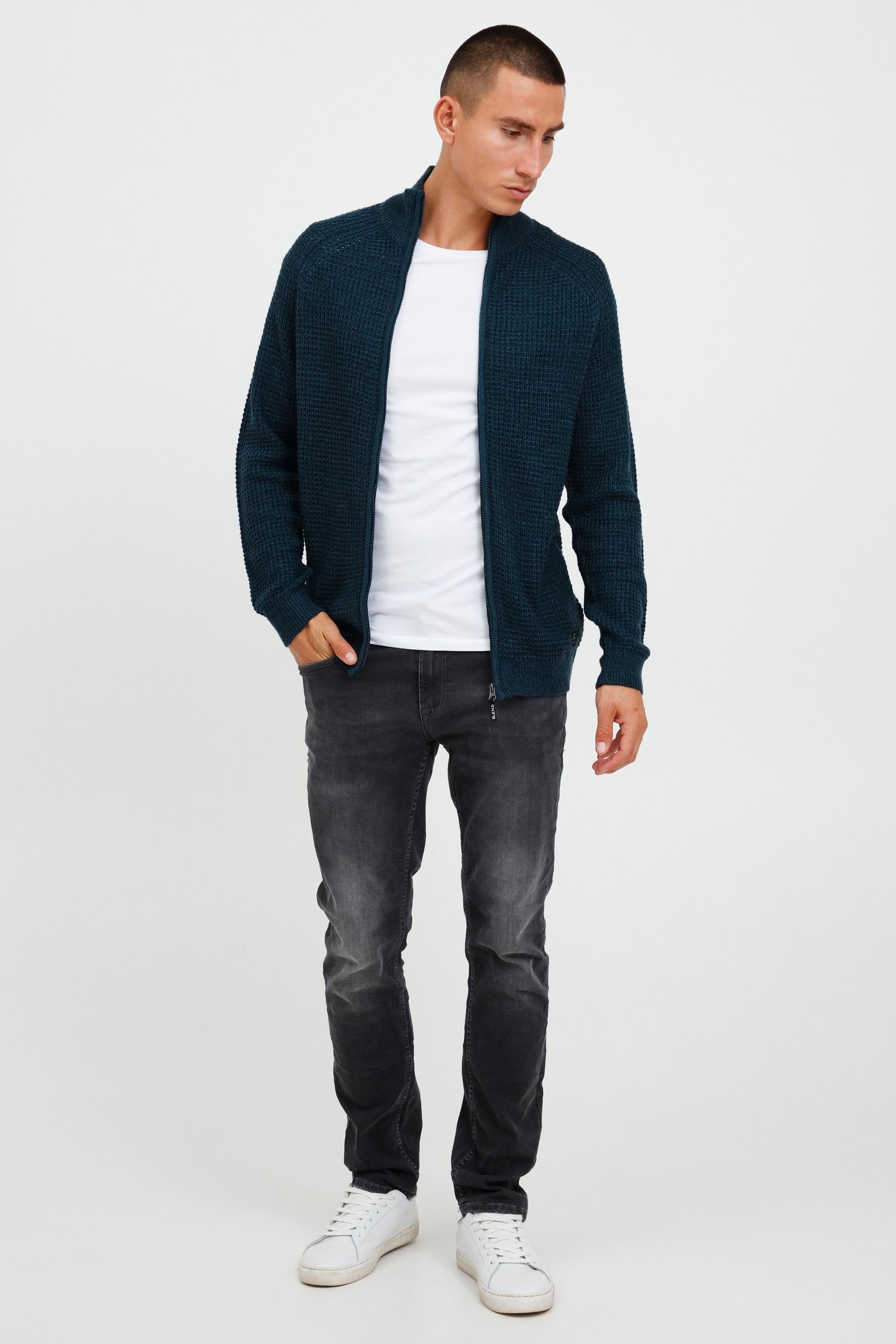 Blend Strickjacke BHCarmelo Strickjacke mit Stehkragen
