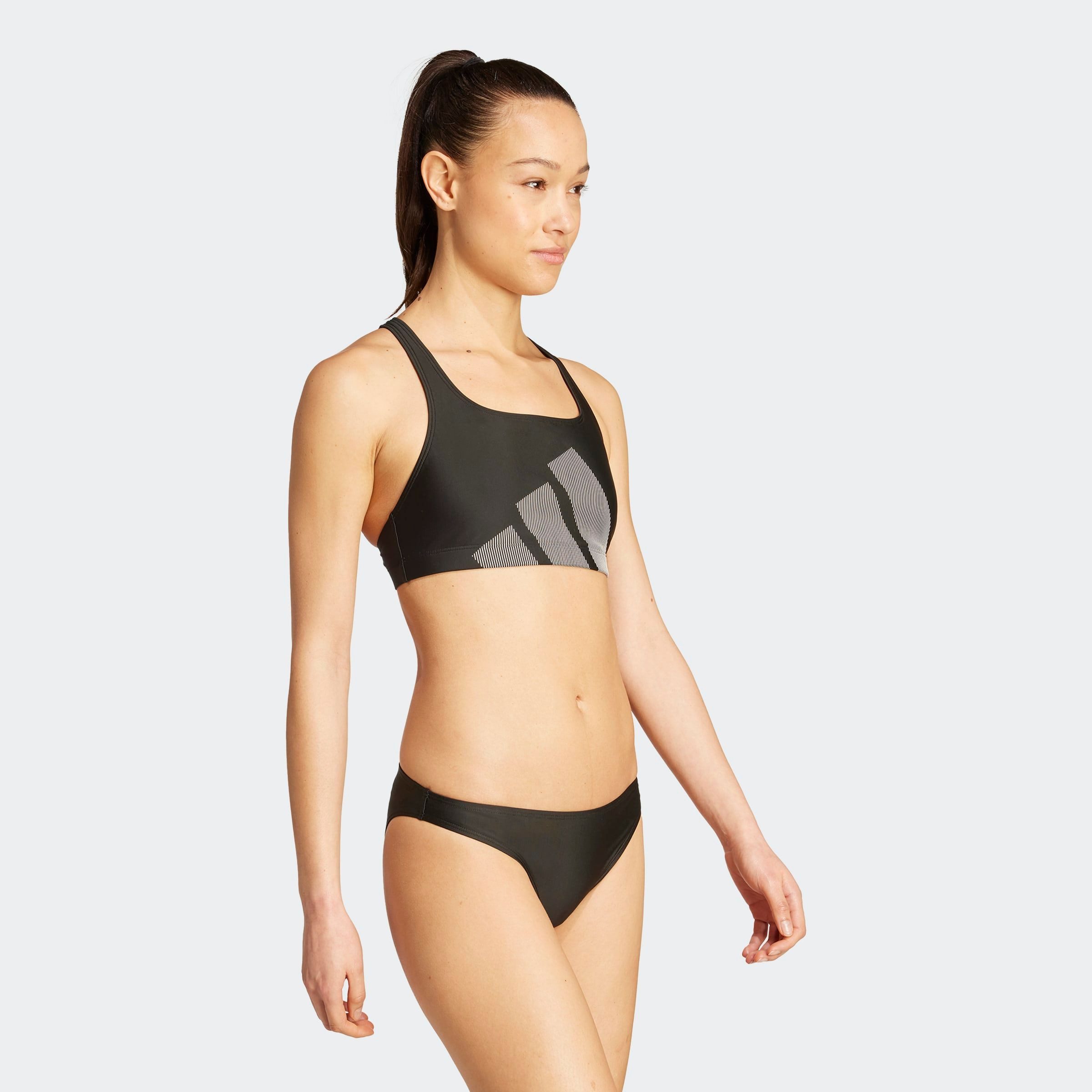 adidas Performance Bustier-Bikini BIG BARS BIKINI-SET MIT C-FÖRMIGEM RÜCKEN
