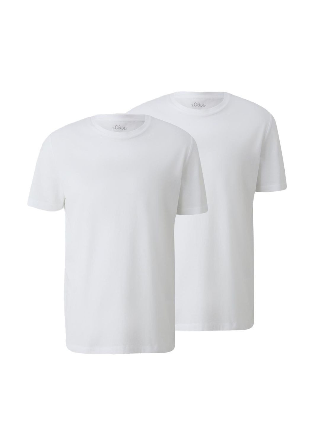 s.Oliver T-Shirt Regular fit (2-tlg) Rundhals, günstig online kaufen