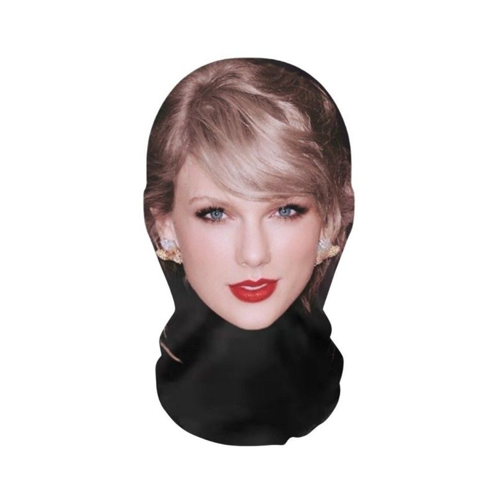 Mund-Nasen-Maske Full Face Mesh Maske Taylor Swift Look Party Cosplay DE.