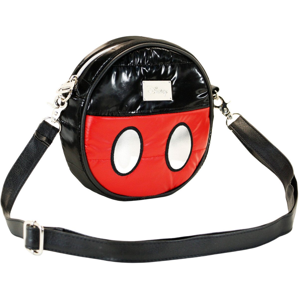 Disney Umhängetasche Mickey Mouse Air-Padding Round Unisex Kinder, Handtasche, Shopper, Crossbody Bag, Schultertasche, Hobo Bag