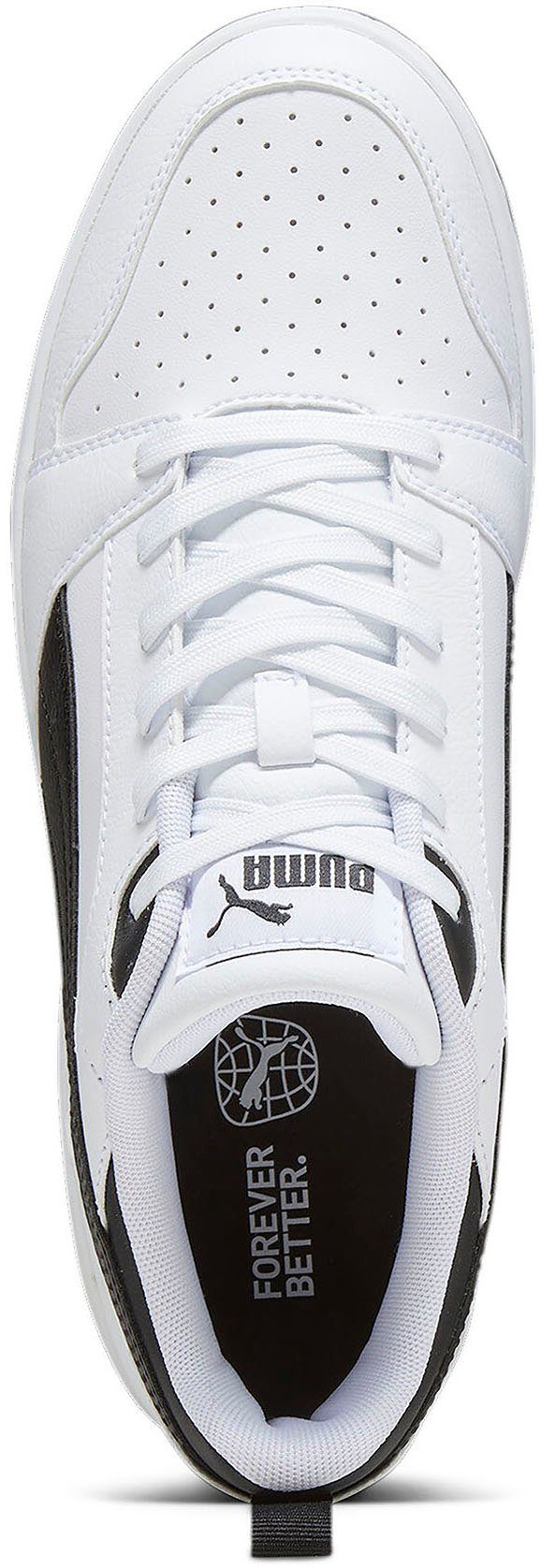 PUMA REBOUND White-PUMA PUMA V6 LOW Black Sneaker Black-PUMA