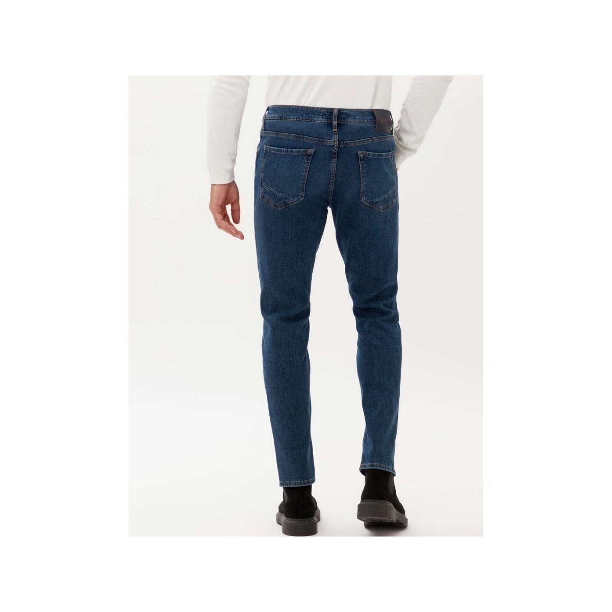 (1-tlg) Brax 5-Pocket-Jeans dunkel-blau