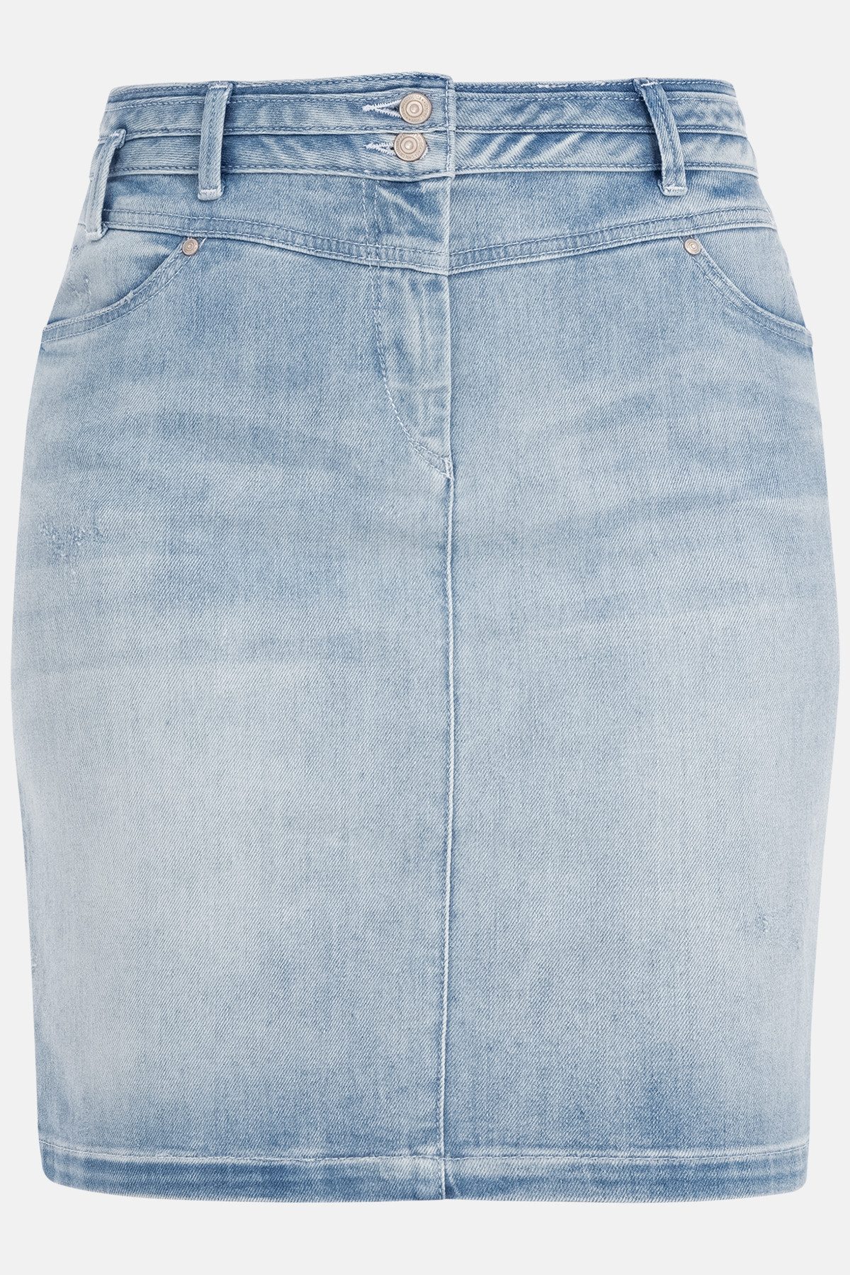 Recover C.C. Jeansrock Recover C.C. Pants Jeansrock Pia Formbund mit aufgesetztem Band und Schlaufendetails