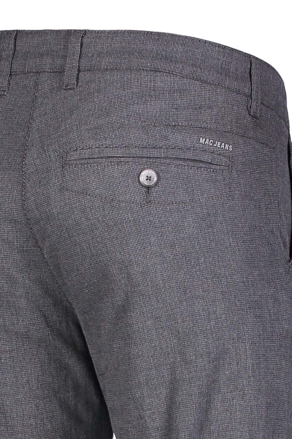MAC 5-Pocket-Jeans MAC LENNOX blue 074P steel pepita 6365-00-0751L GABARDINE