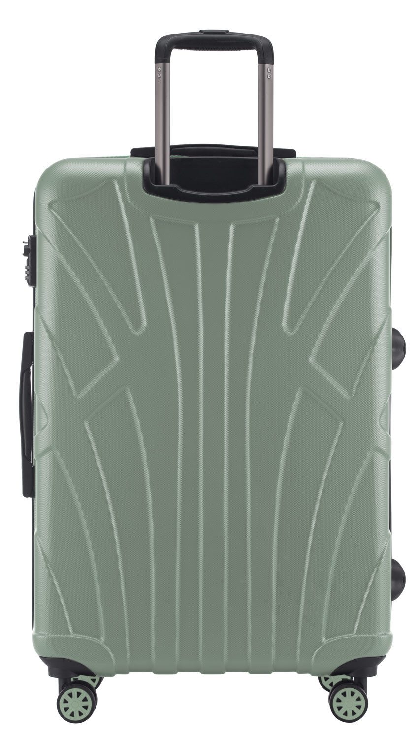 Suitline Trolley S1, 4 Rollen, Großer Reisekoffer XL Koffer mit Erweiterung günstig online kaufen