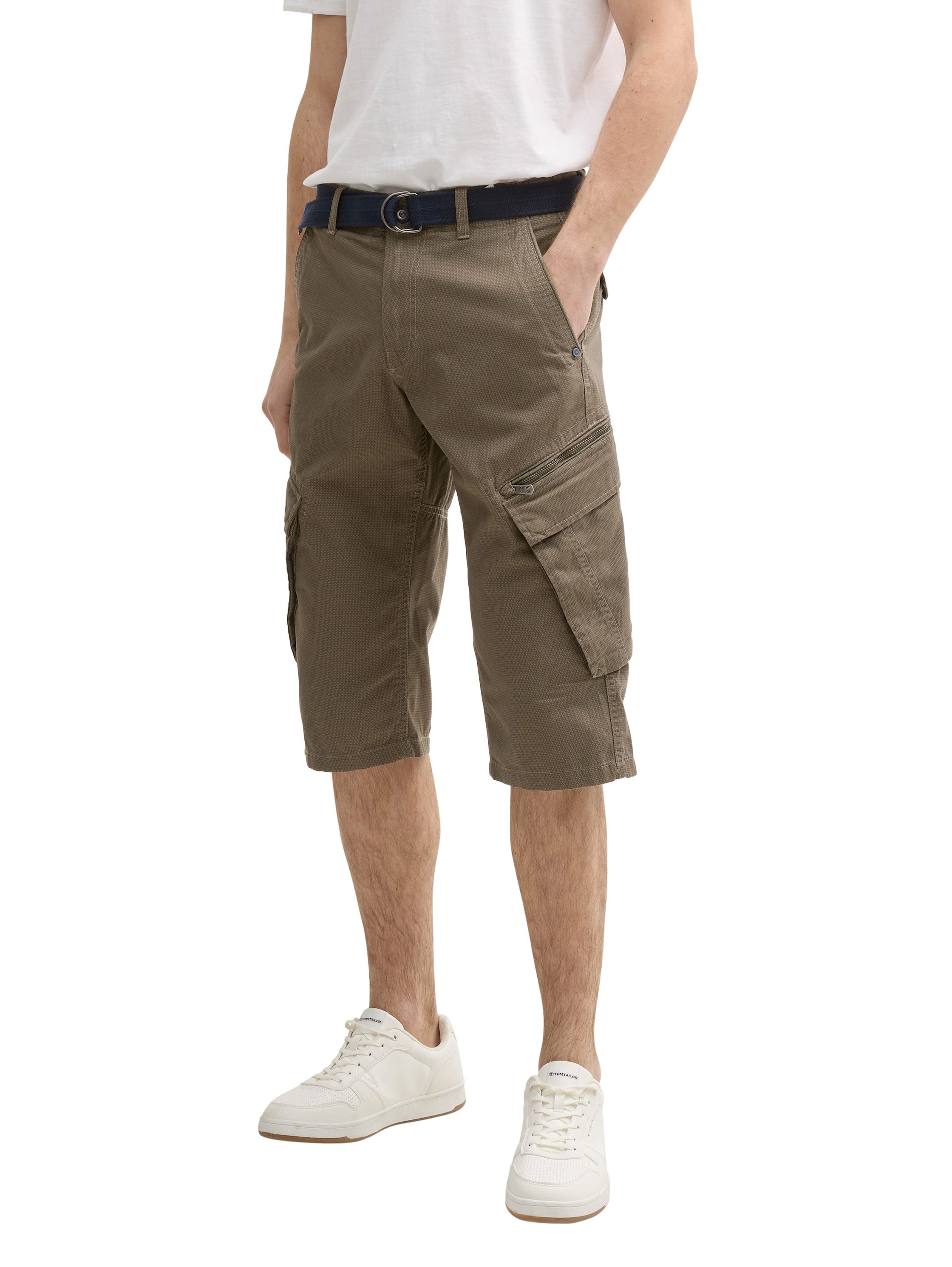 TOM TAILOR Cargoshorts (Set, 2-tlg) Sommerhose mit Gürtel günstig online kaufen