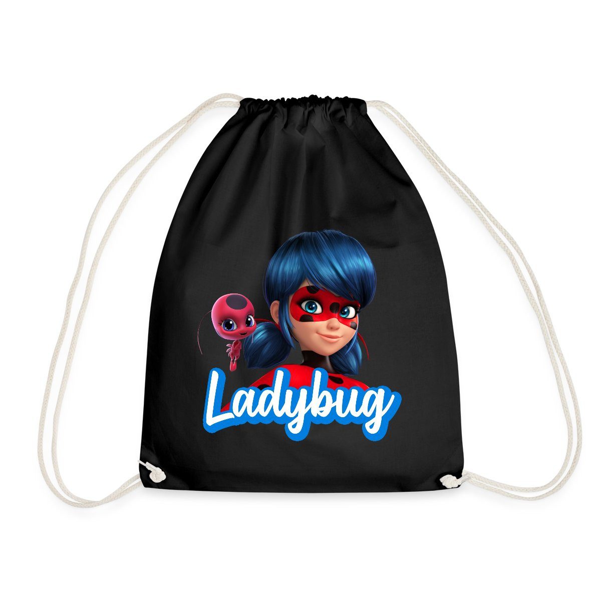 Spreadshirt Turnbeutel Miraculous Ladybug Tikki Turnbeutel (1-tlg)