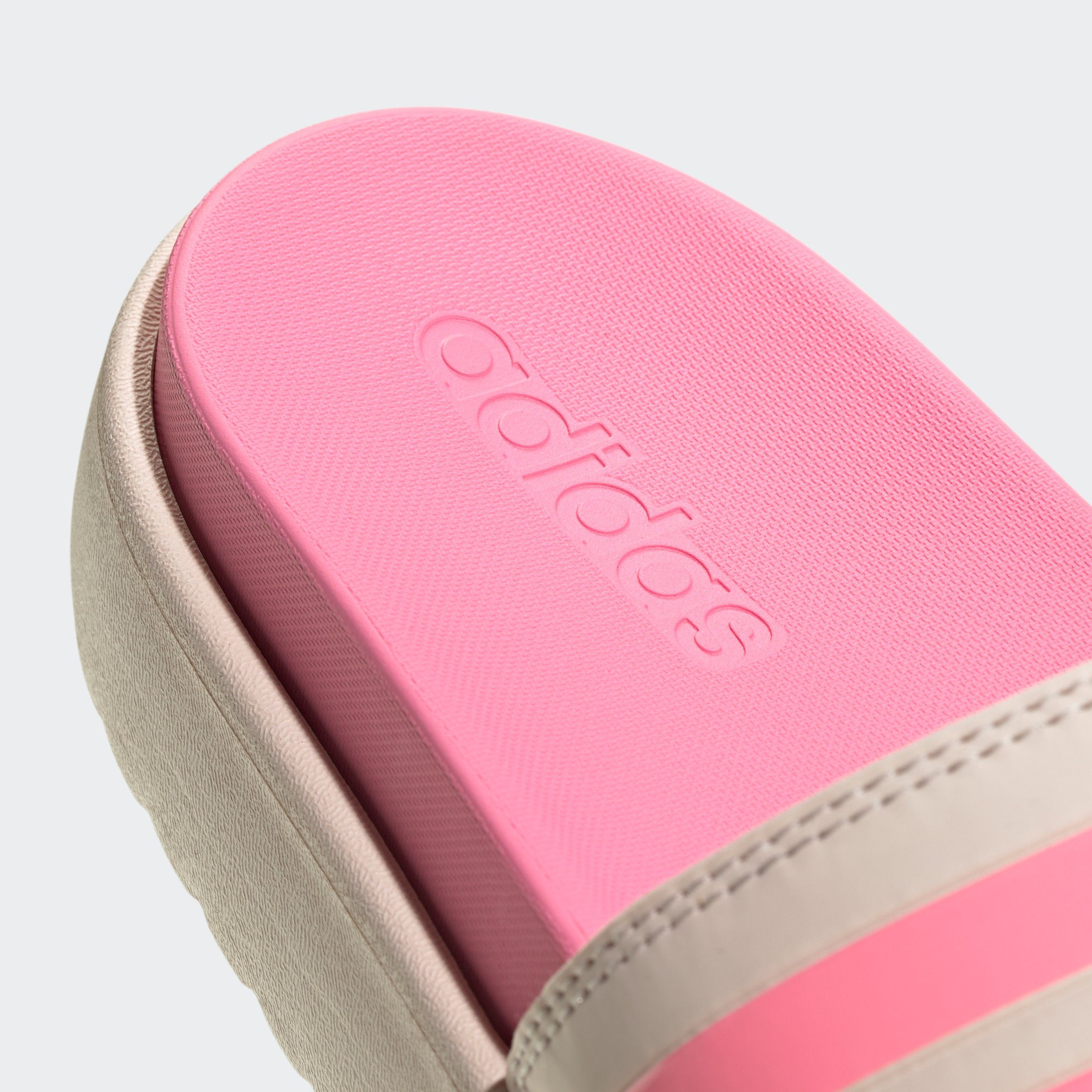 adidas Sportswear PLATFORM ADILETTE Quartz Taupe Badesandale Wonder / Pink Metallic Beam 
