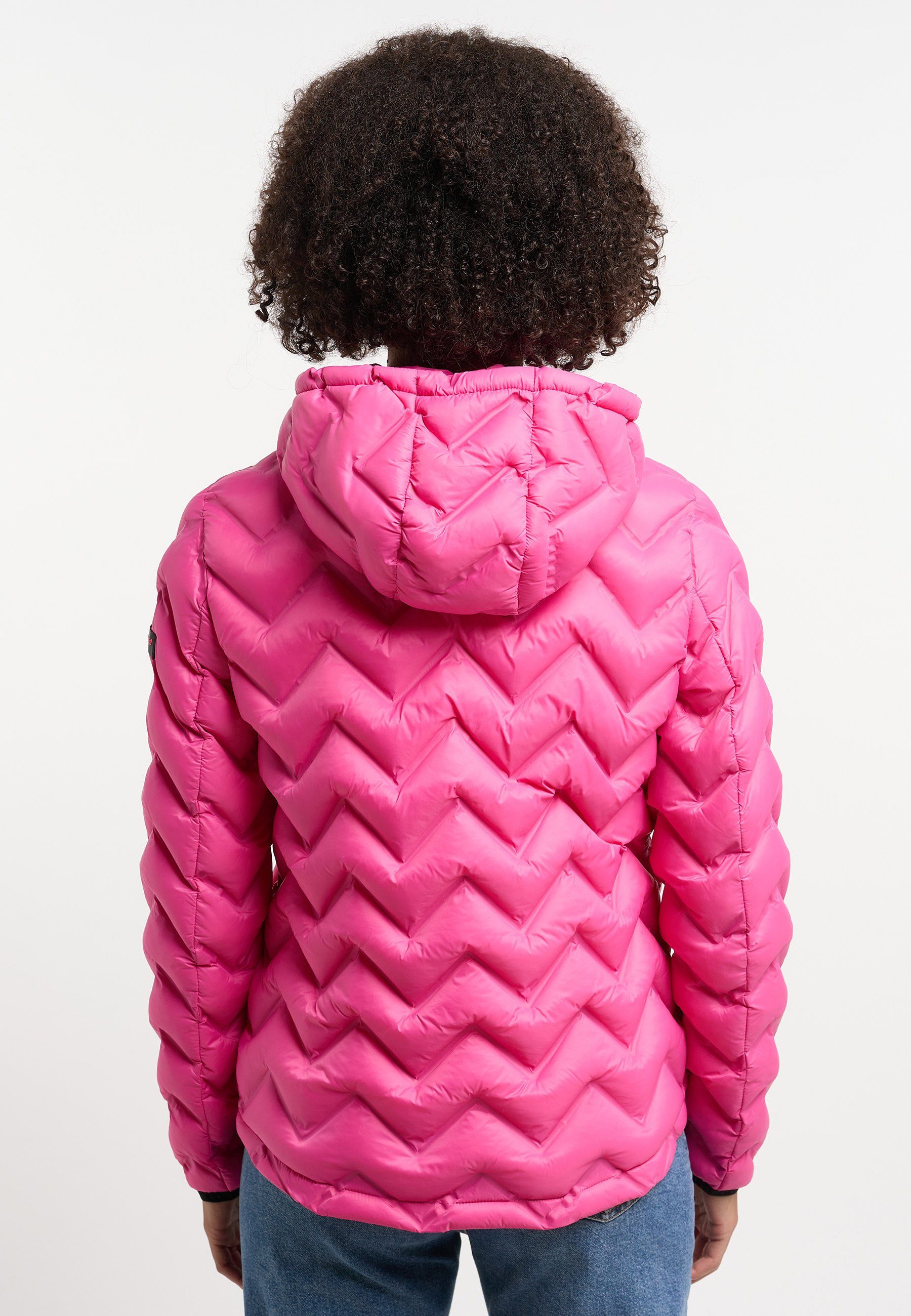 Frieda & Freddies NY Mailynn Jacket, Thermolite pink mit Steppjacke Reißverschluss