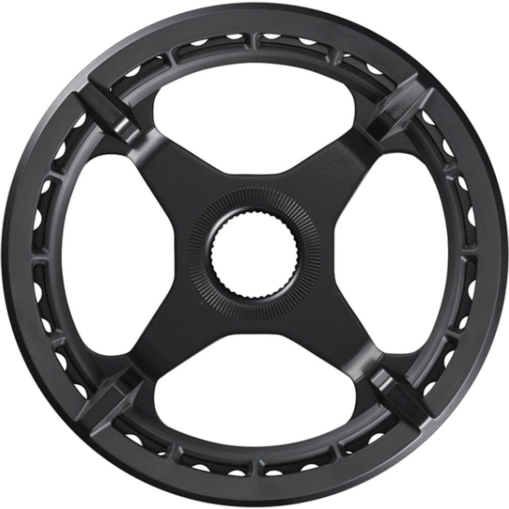 Fahrradkette SHIMANO KETTENBLATT 38 ZÄHNE CL:46.5mm M. 1 FACH KETTENSCHUTZ schwarz