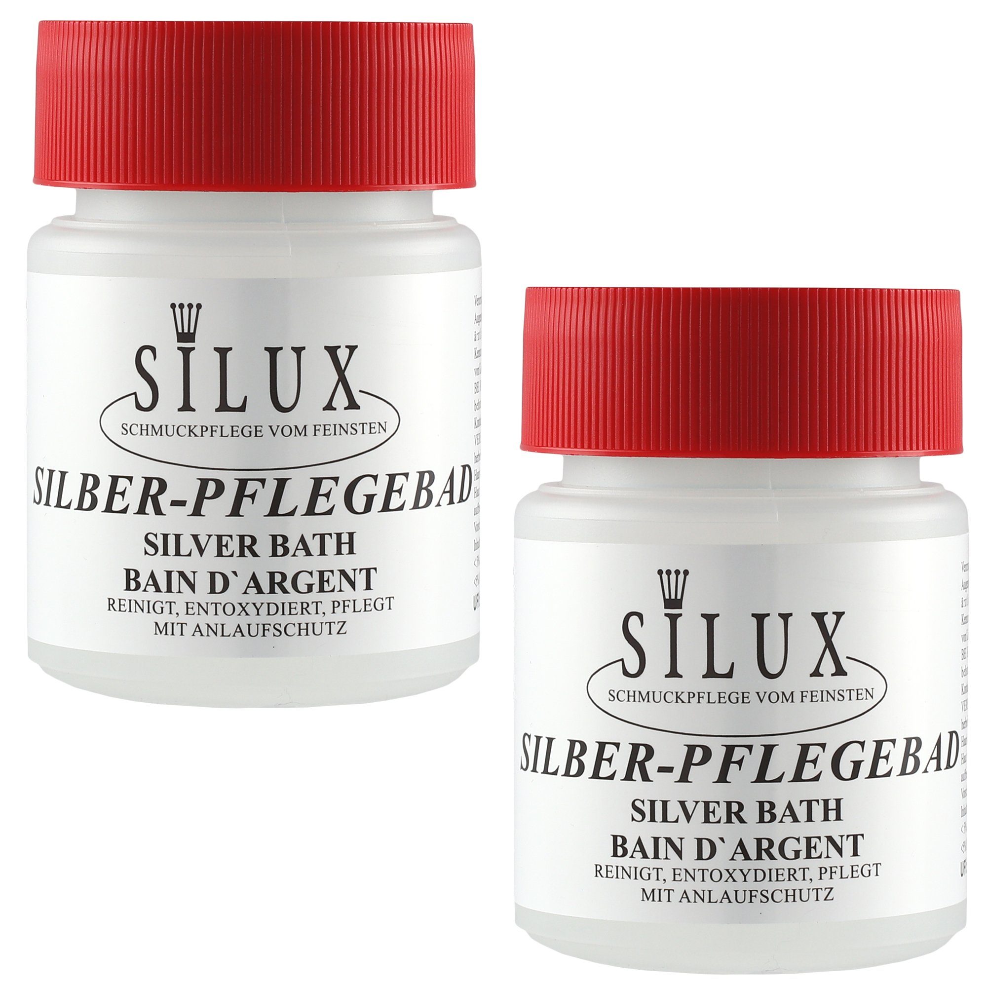 SILUX Silberbad für Silberschmuck 200 ml Made in Germany Schmuckreiniger
