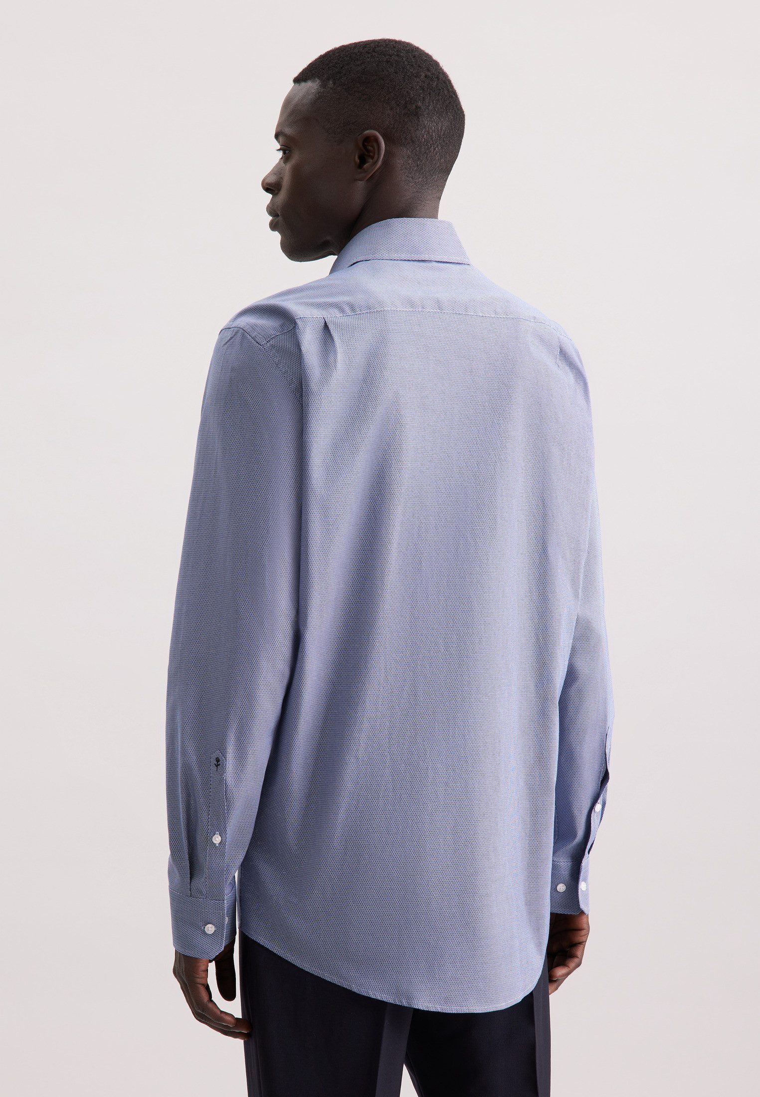 seidensticker Businesshemd Schwarze Rose Regular 1/1 Kentkragen Druck günstig online kaufen