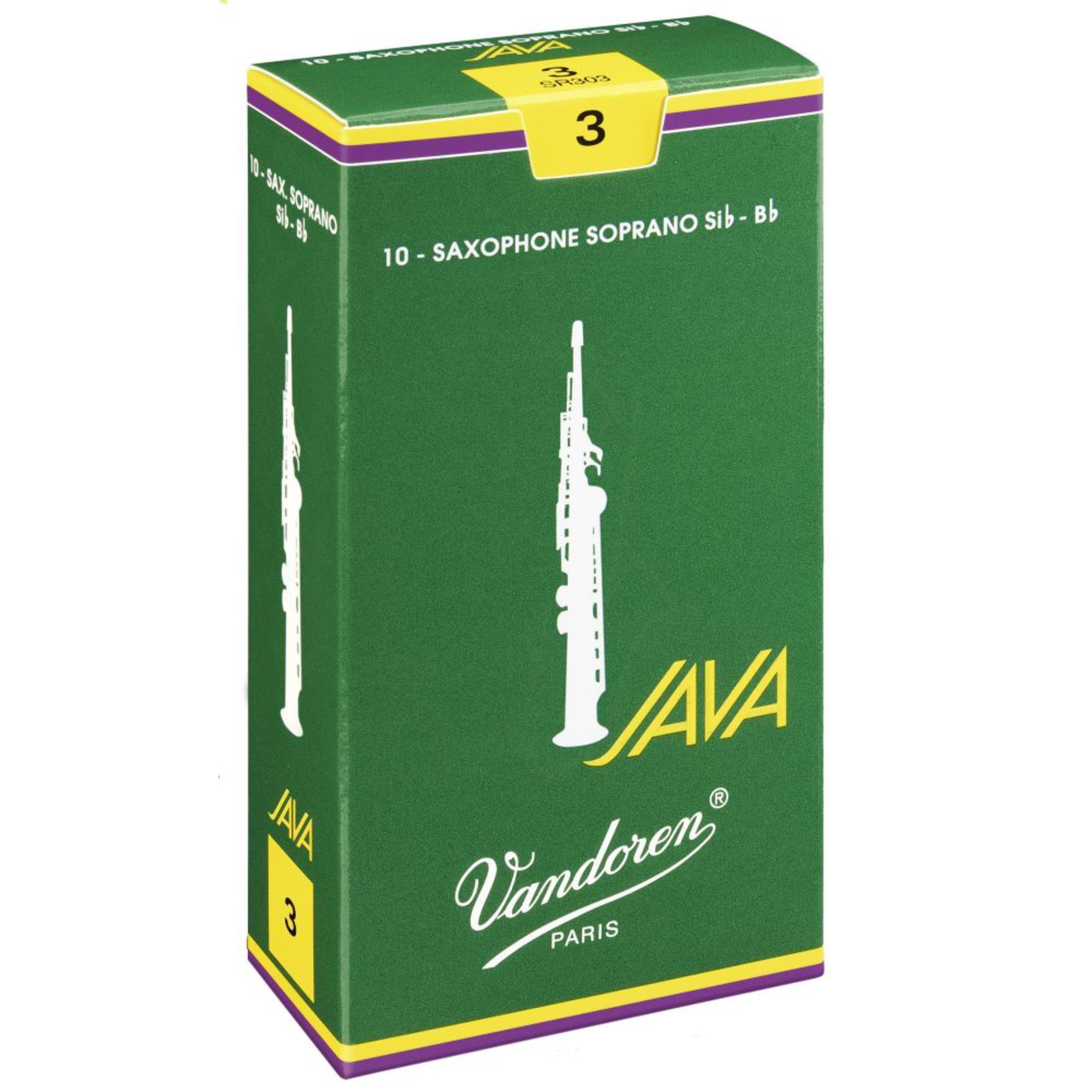 Vandoren Blattabschneider Saxophon, Java Sopransaxophon 2,5 - Blatt für Sopran Saxophone