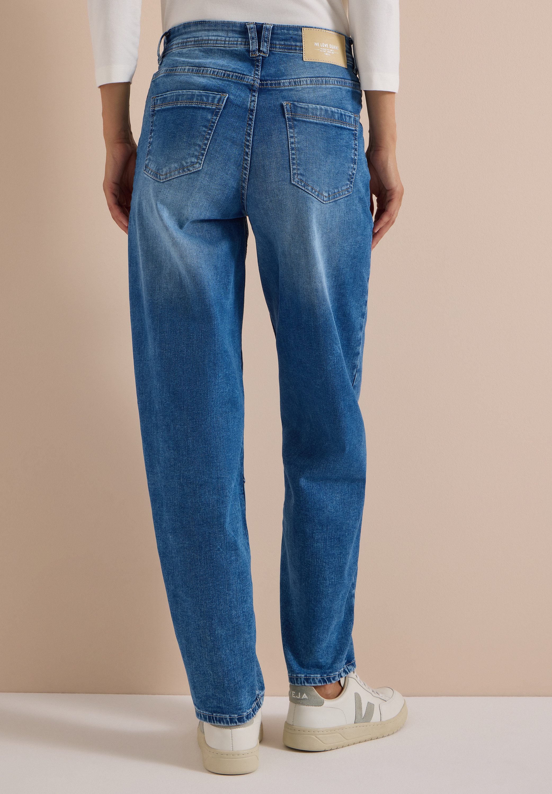 CECIL Loose-fit-Jeans 5-Pocket-Style