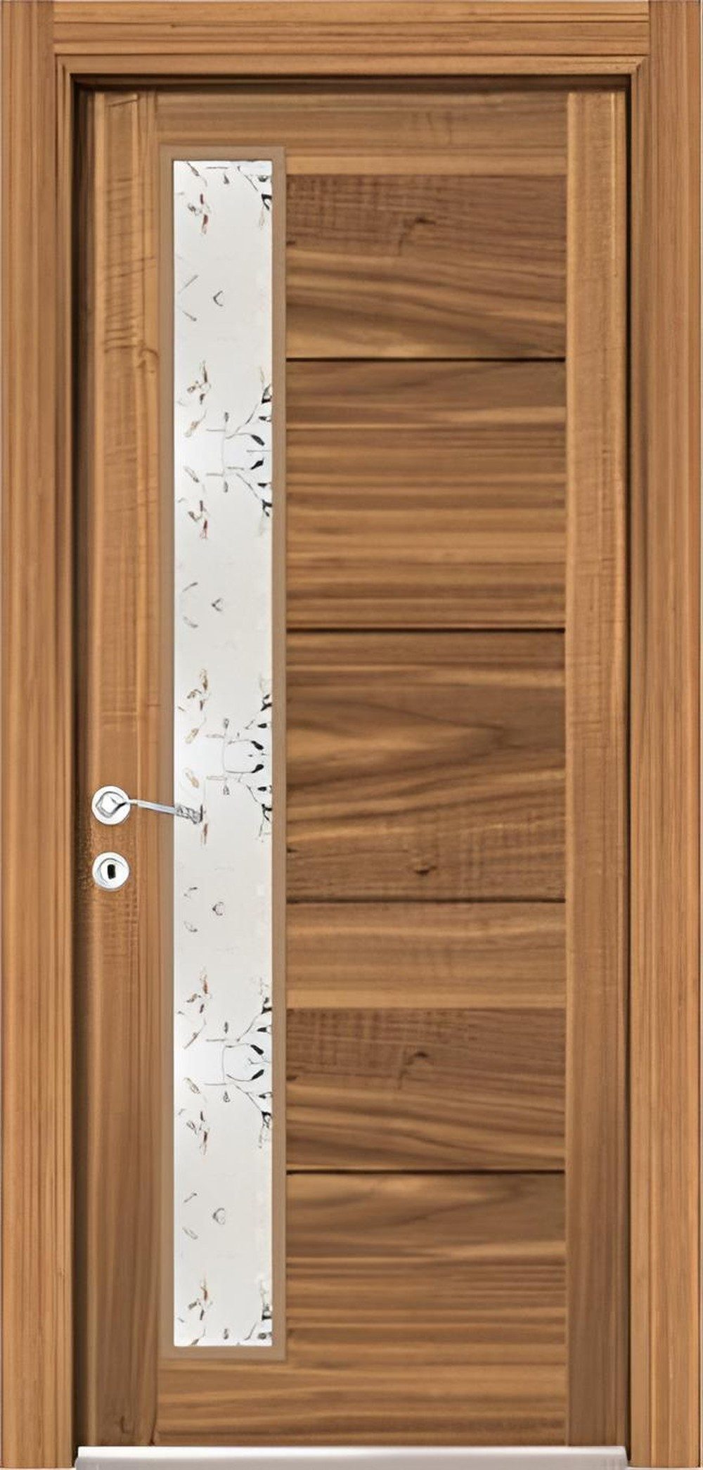 JVmoebel Zimmertür Braune Innentür Holz Zuverlässige Tür Türen für Haus und Wohnung (1-St), Made in Europa