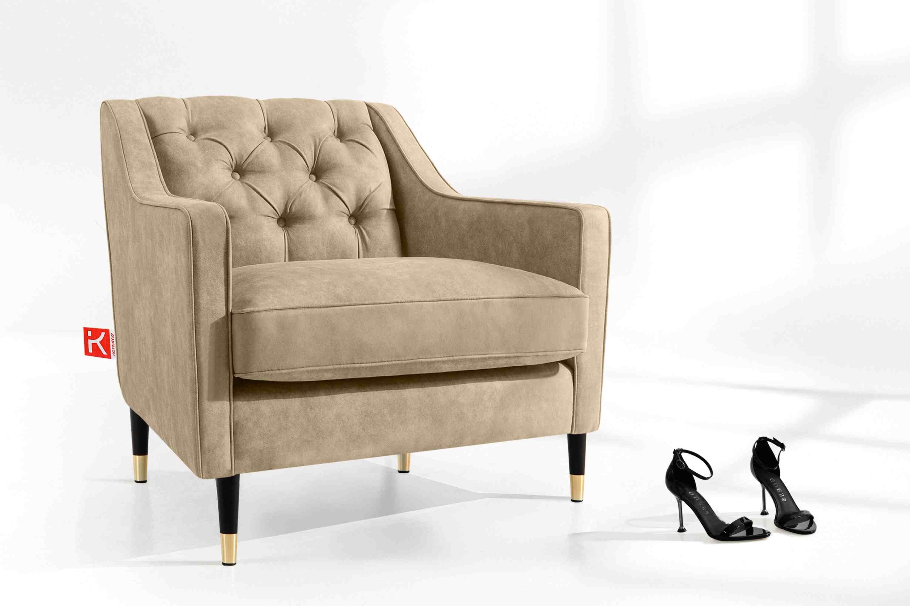 KONSIMO® Sessel NOMUS Sessel, Chesterfield Sessel, günstig online kaufen
