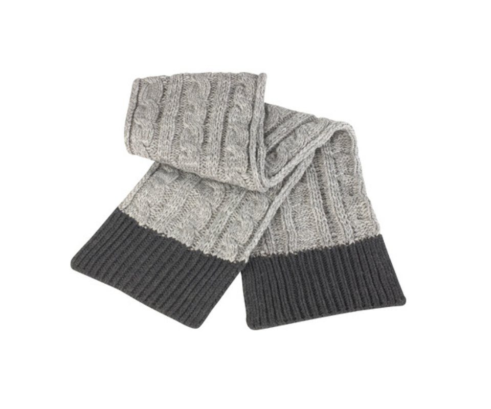 Unisex Schal Ski Warm Result Strickschal Damen Winterschal Strick Herren