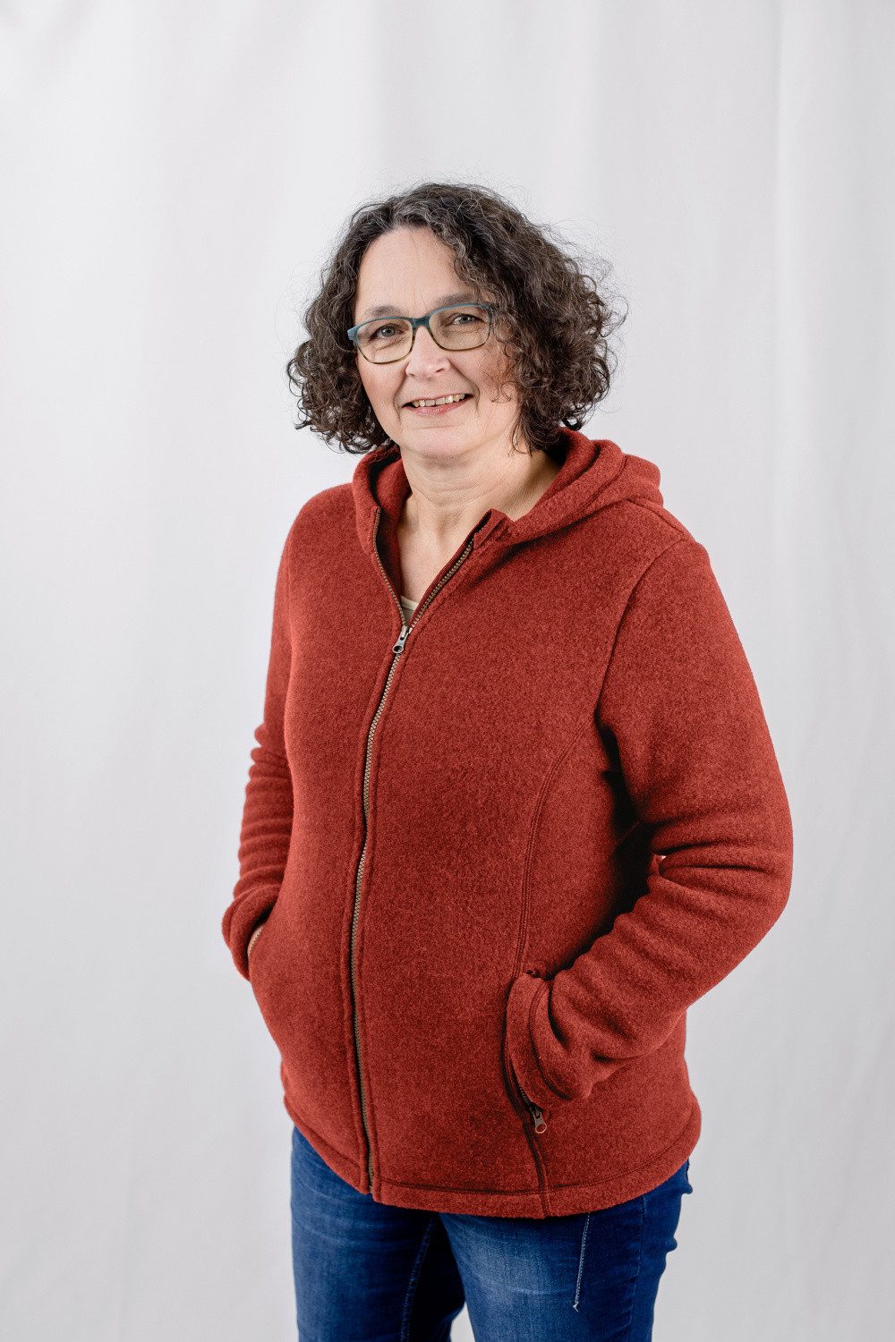 Engel Naturkleidung Kapuzenfleecejacke