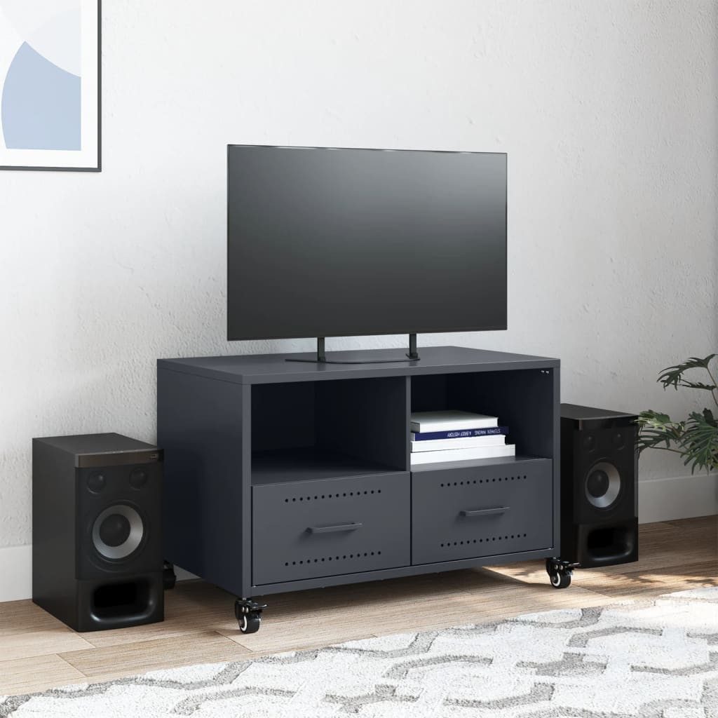 vidaXL TV-Schrank TV-Schrank Anthrazit 68x39x43,5 cm günstig online kaufen