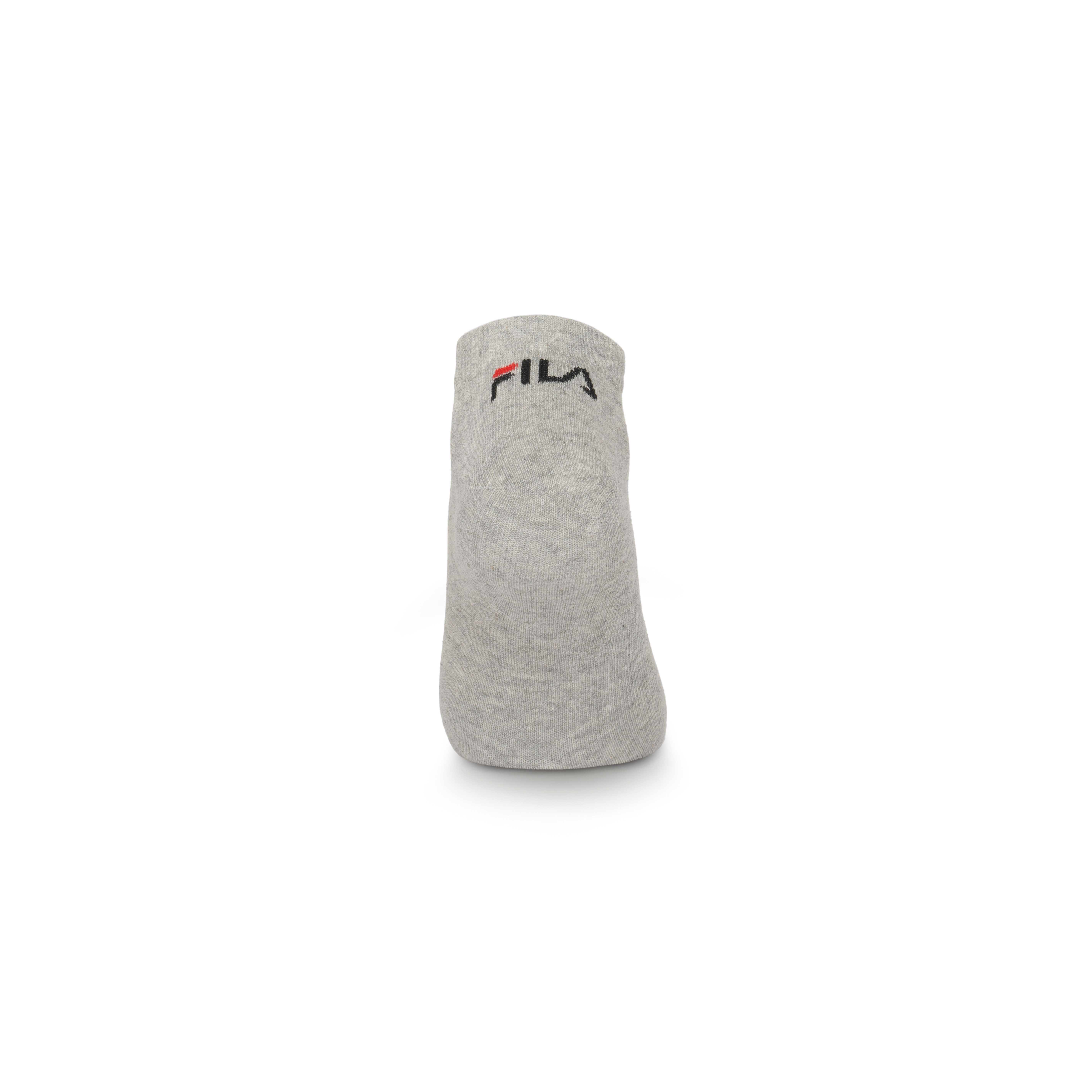 Fila Socken UNISEX INVISIBLE PLAIN SOCKS (3-Paar) mit eingestricktem Logo an der Ferse – Bild 5 von 5