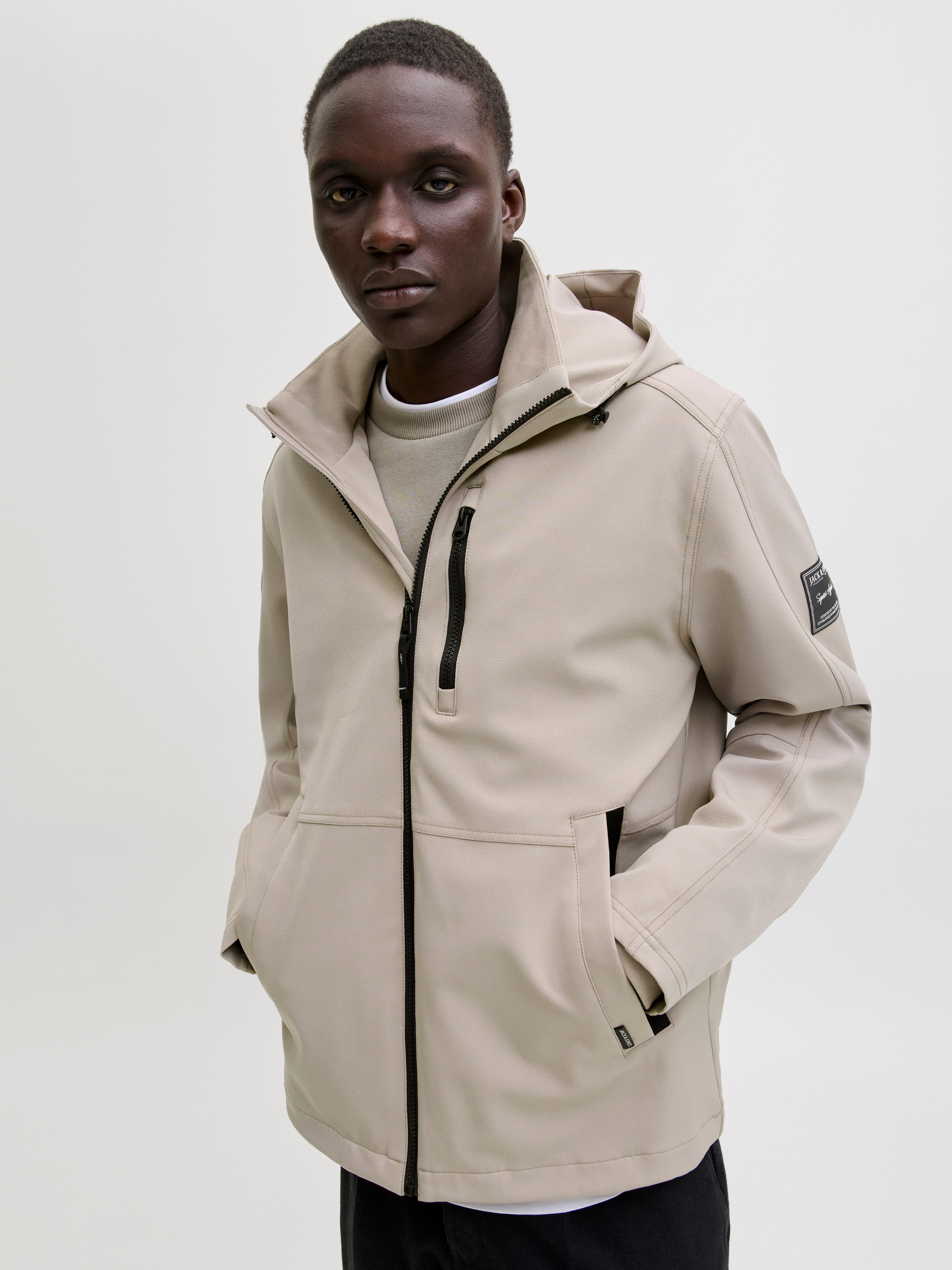 Jack & Jones Outdoorjacke JJEADAM DOVER JACKET SN mit Kaputze günstig online kaufen